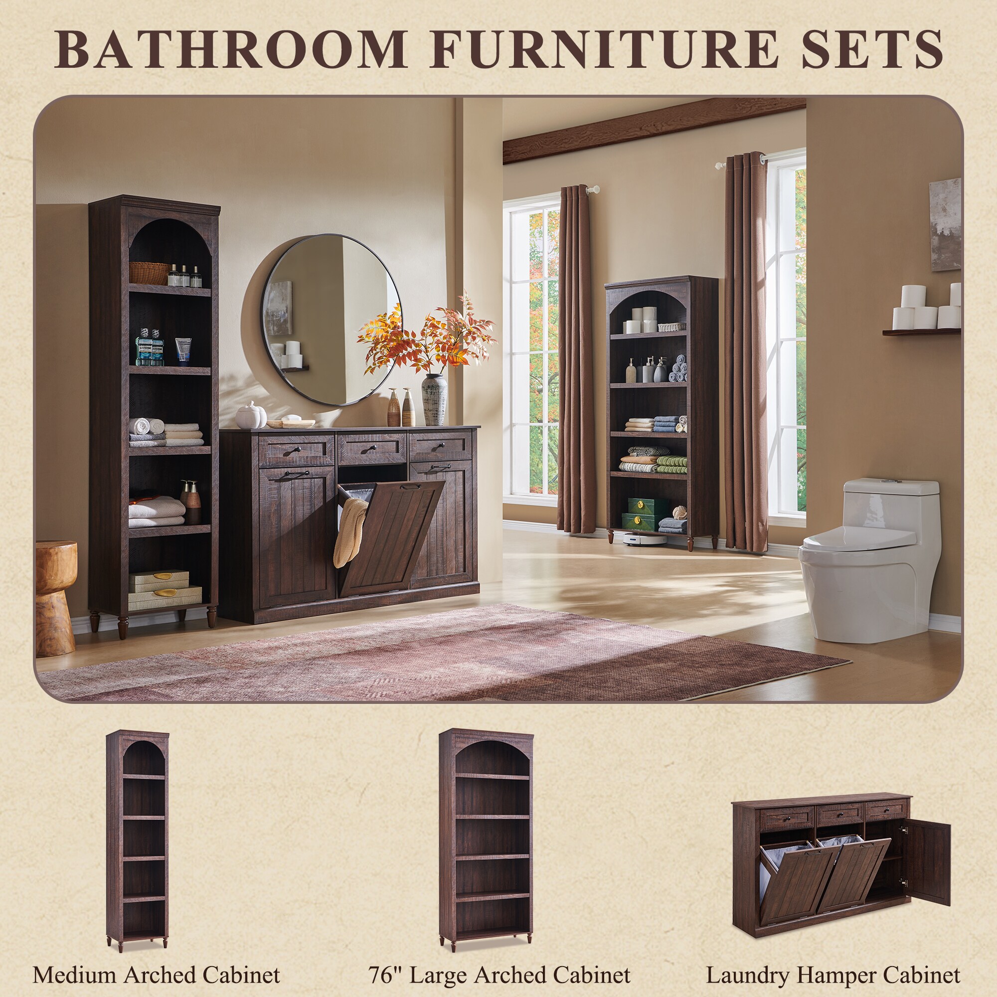 DecorUHome GHJ5019-BR-PRO Hamper-Baskets - View #15