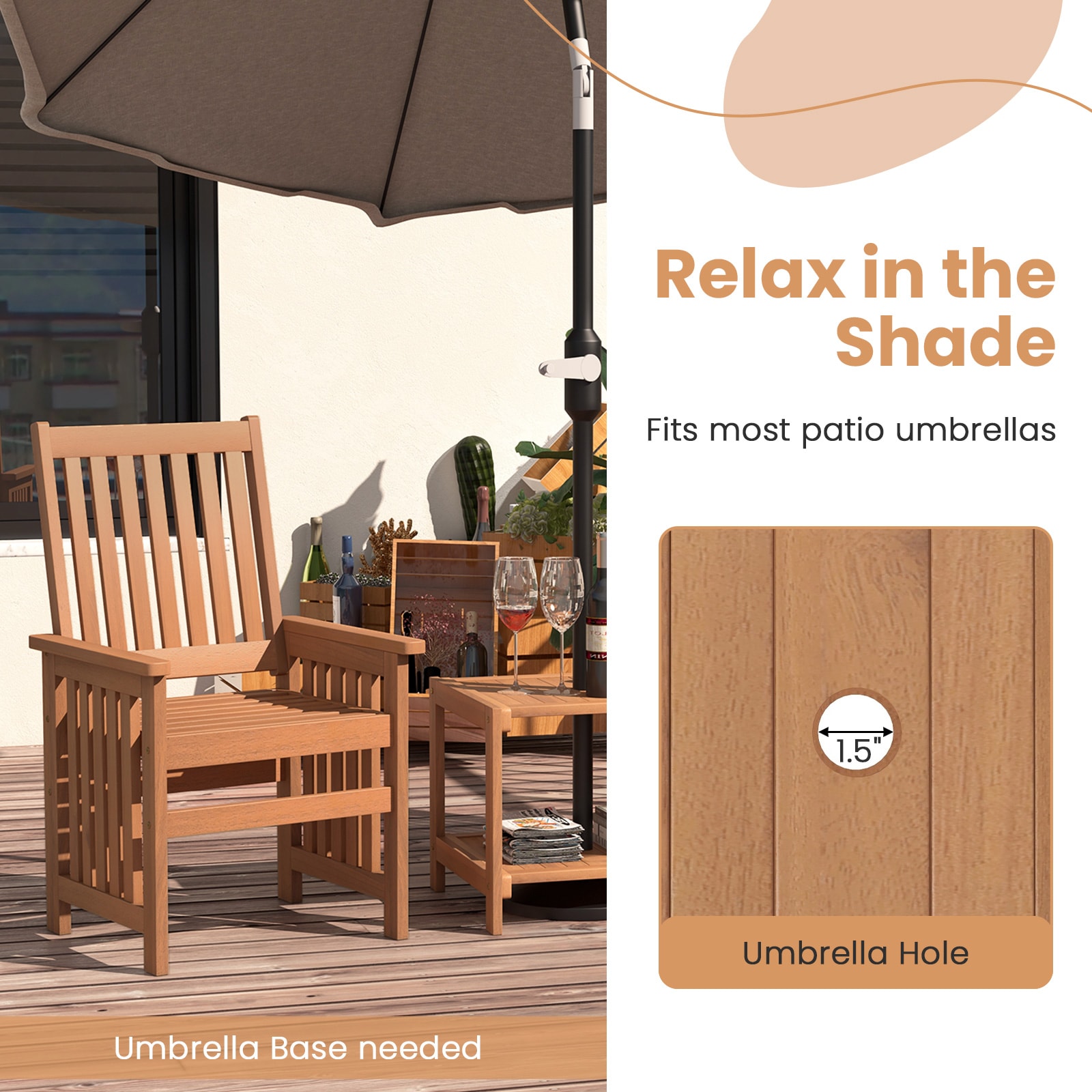 Forclover HYFW-672NT Patio-Conversation-Sets - View #7