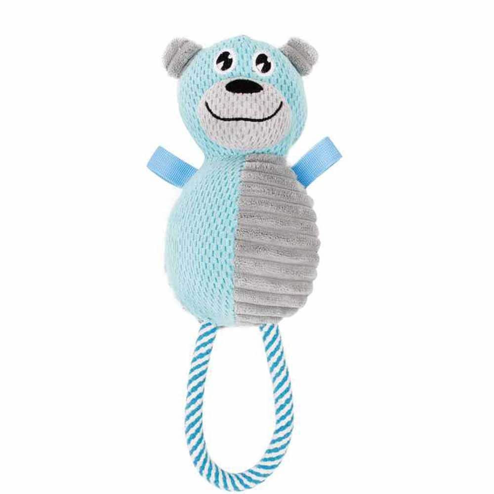 Pet Life DT26BL Fabric Plush Dog Toy