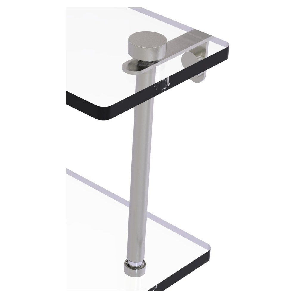 Allied Brass NS-2/16-SN Bathroom-Shelves - View #2