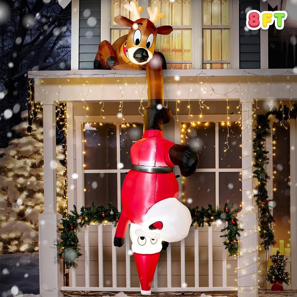 Joyfy 31840 96-Inches Santa Christmas Decor
