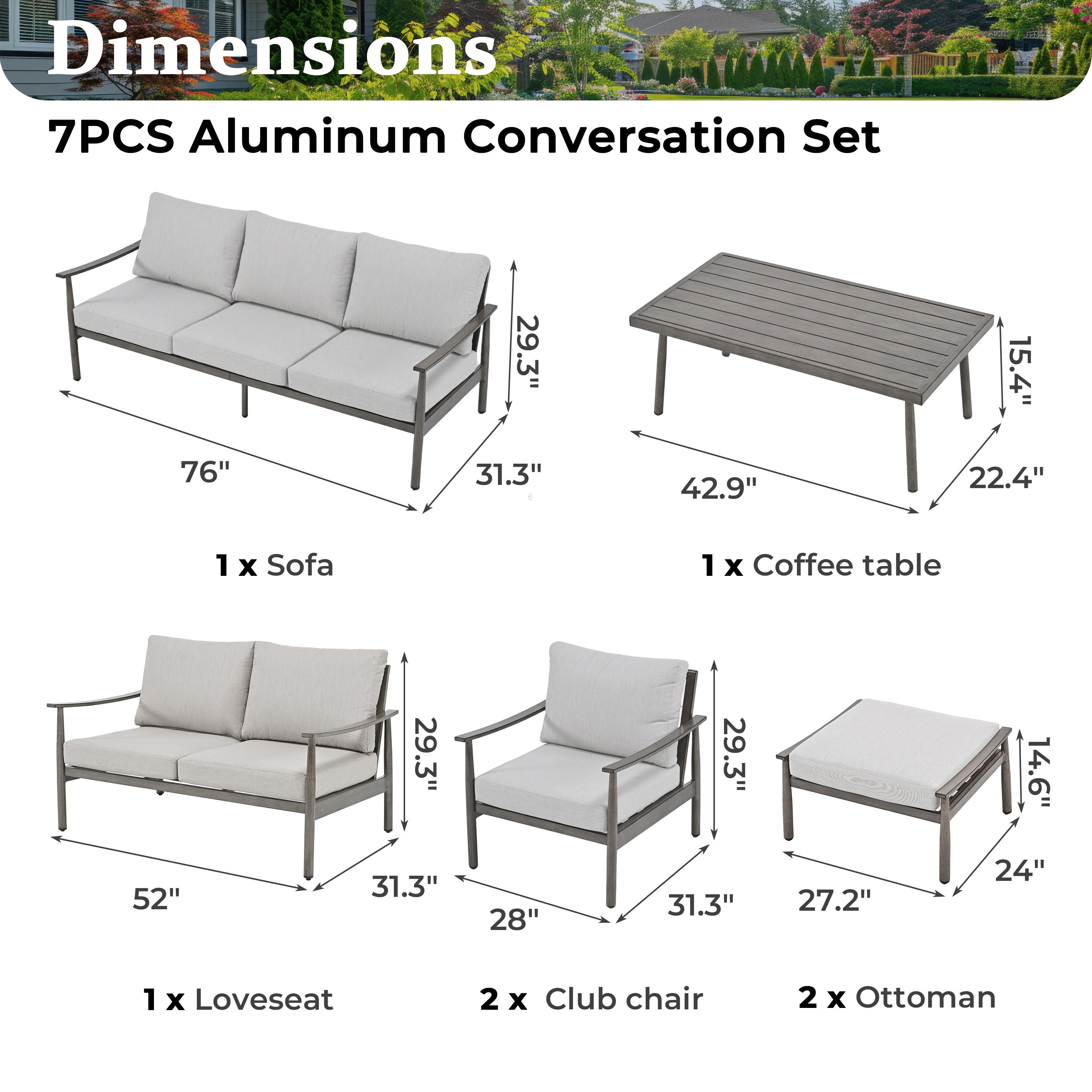 Mondawe MO-JW104213P Patio-Conversation-Sets - View #8