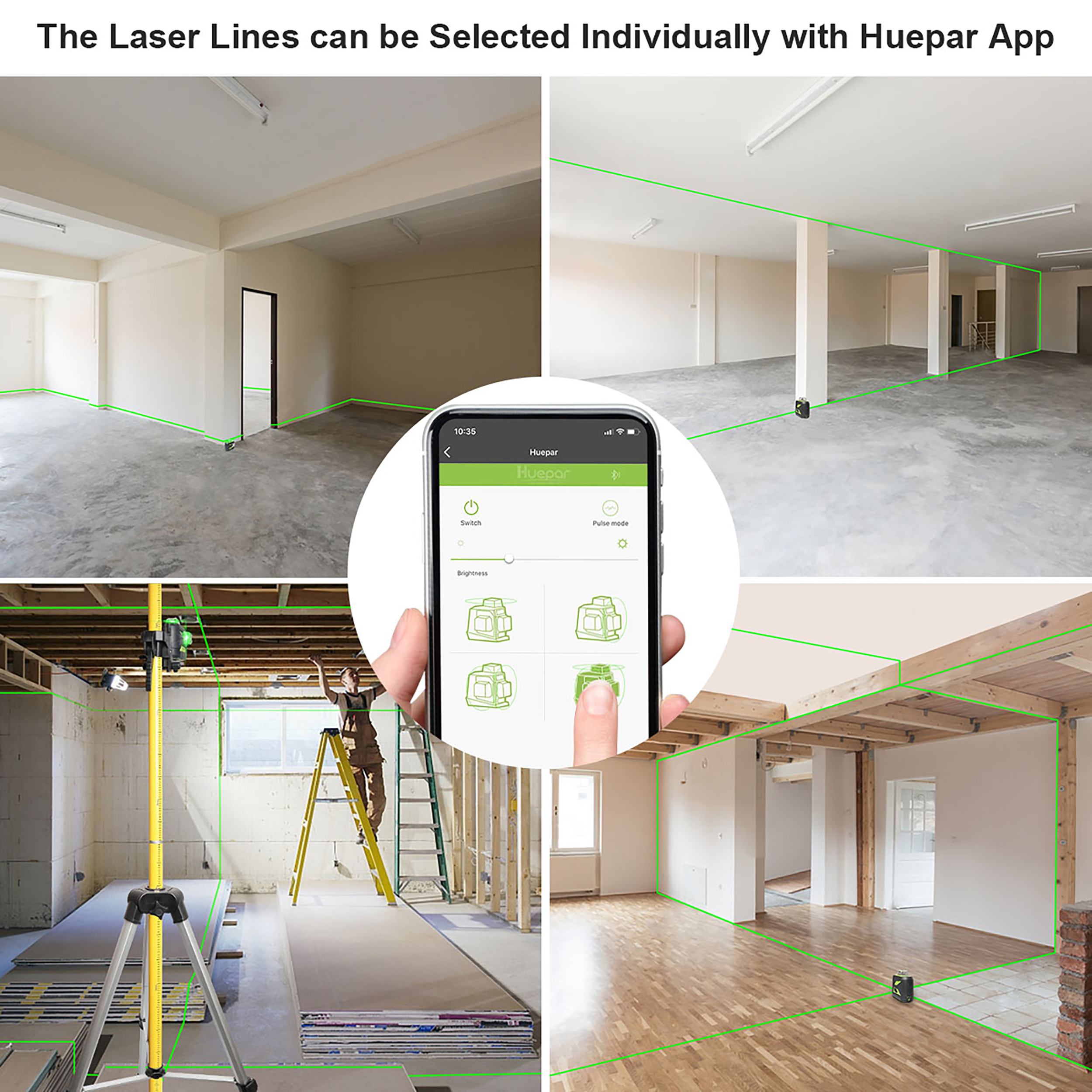 Huepar 603CG-BT Laser-Level - View #3