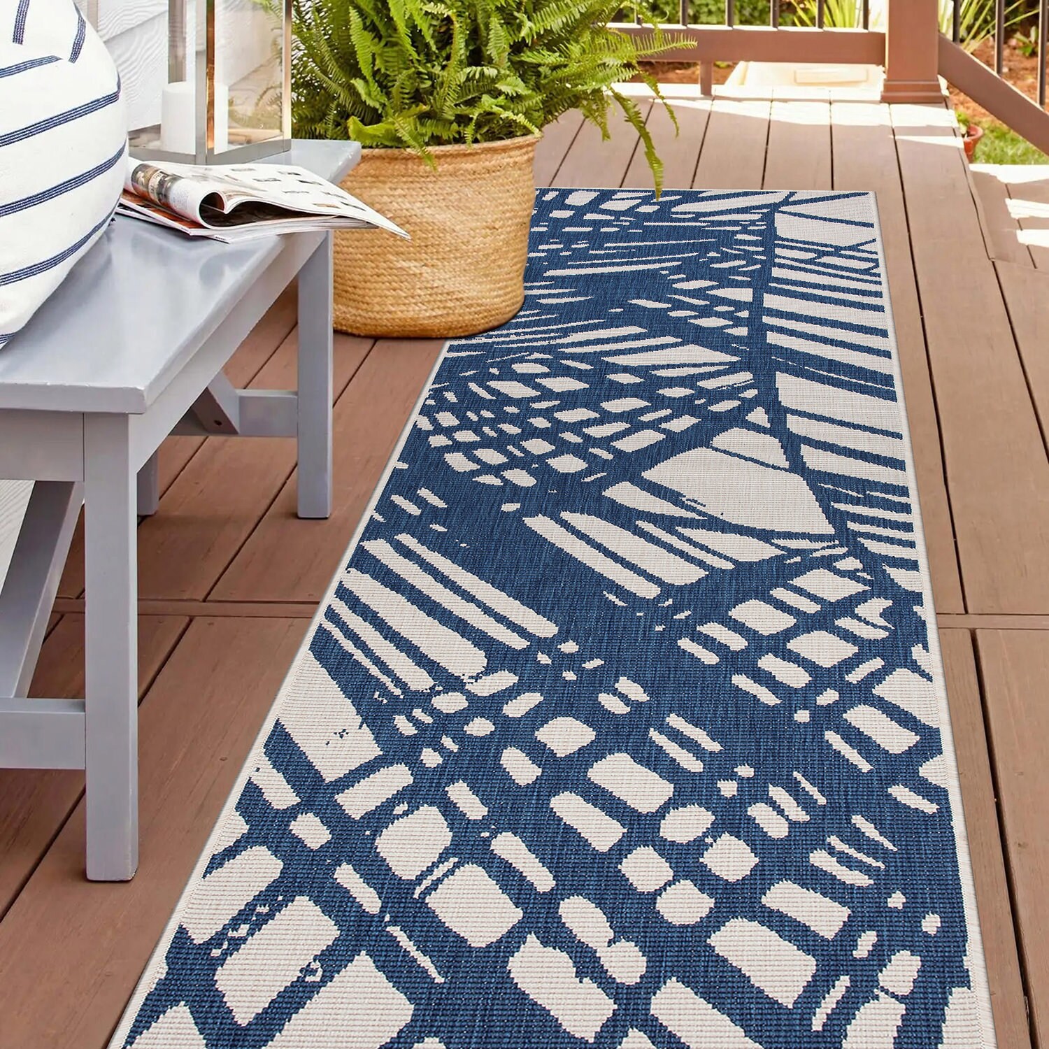 World Rug Gallery 4027BLUE2X7 rugs - View #8