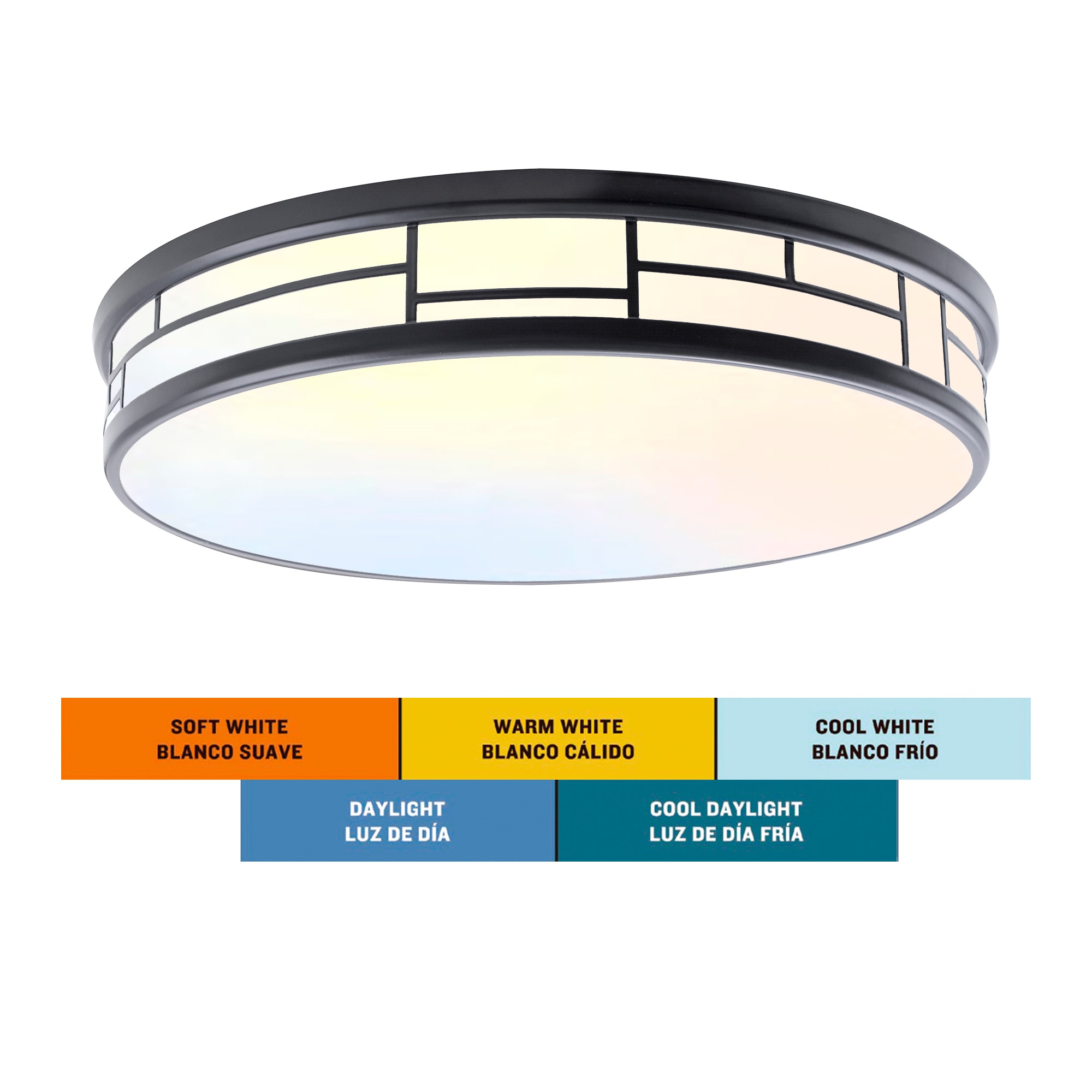 allen + roth MXL1088-LED35K9027B flushmounts - View #8