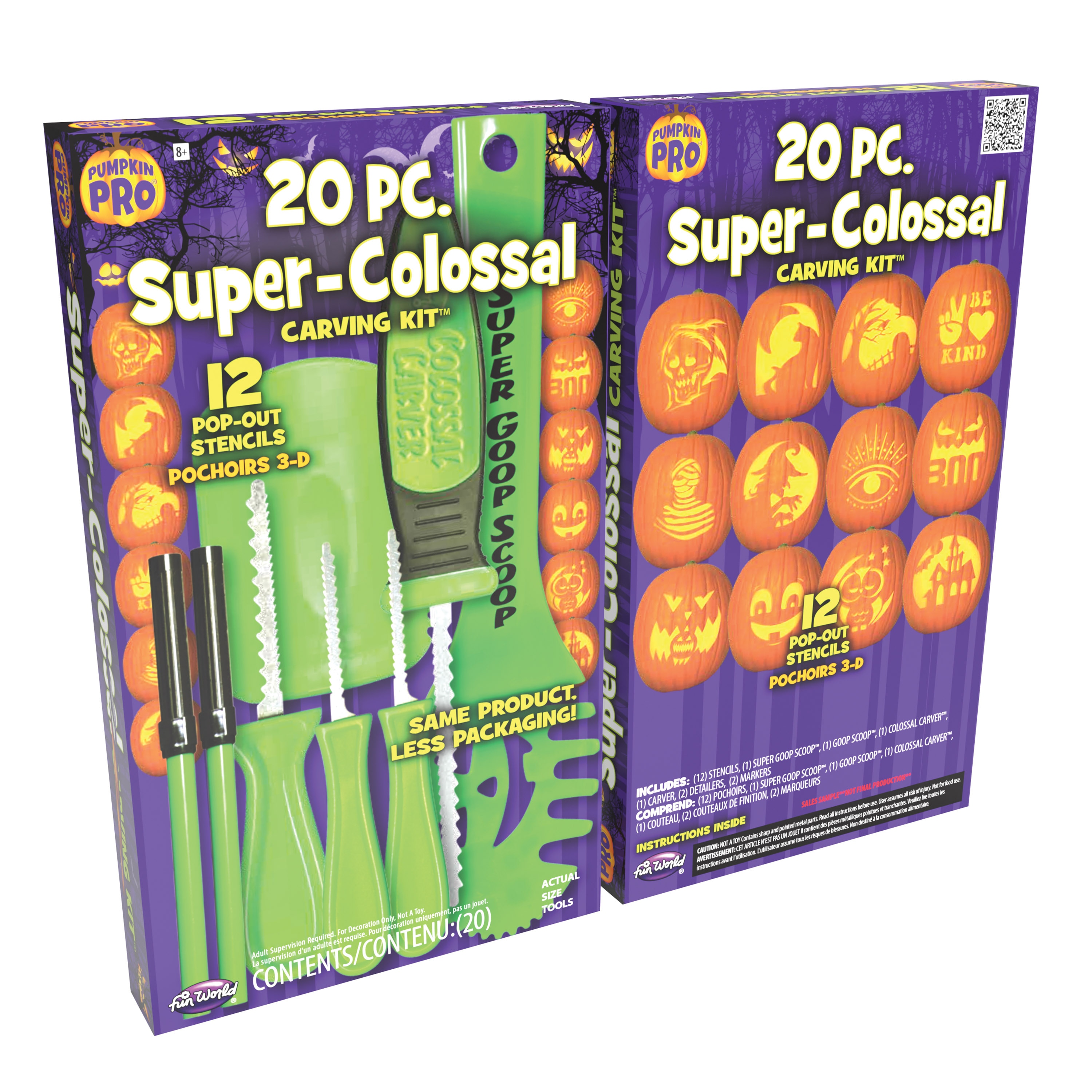 Fun World 94650BLW Pumpkin-Carving-Tools-Kits - View #2