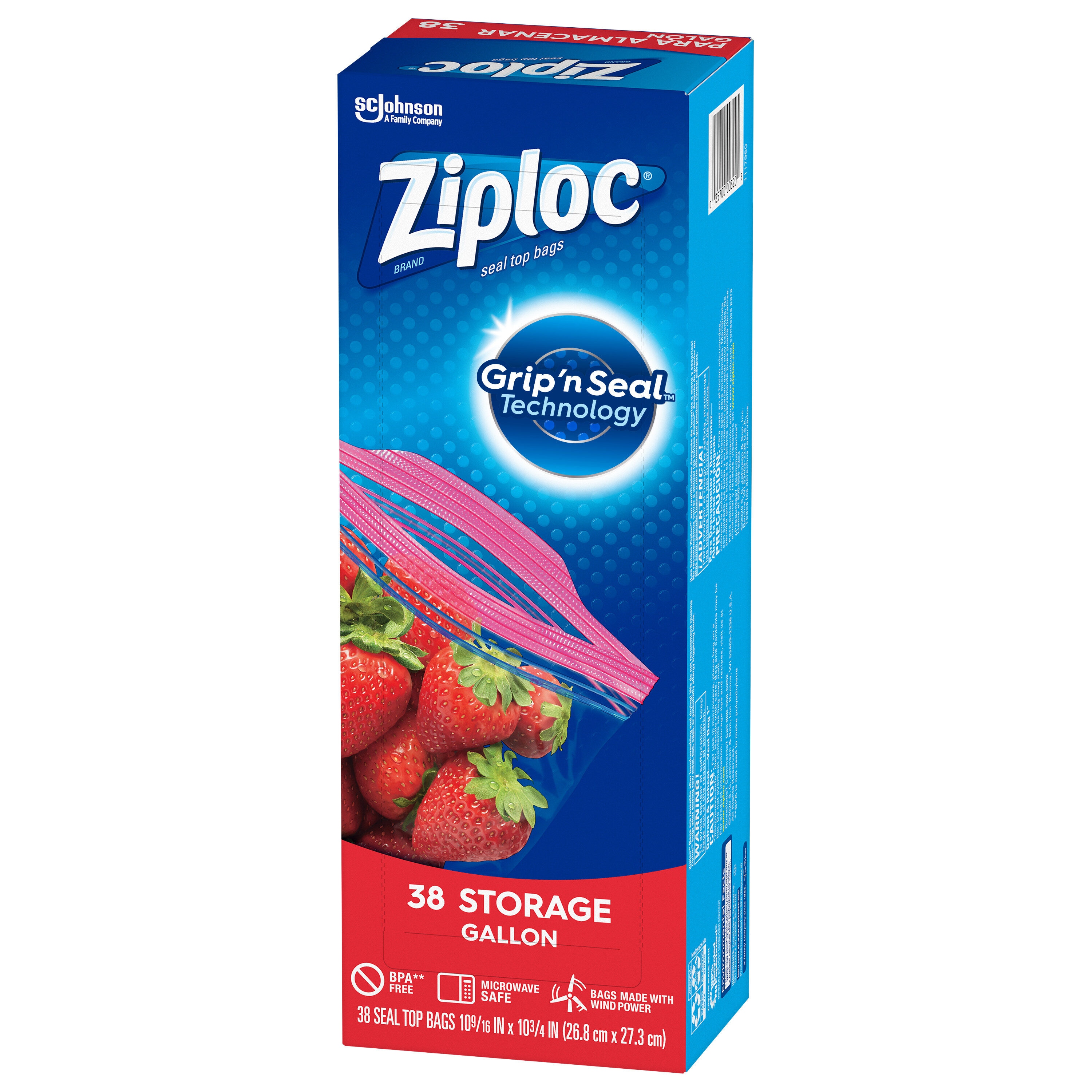 Ziploc 38-Pack Large Food Storage in the Food Storage Containers department  at