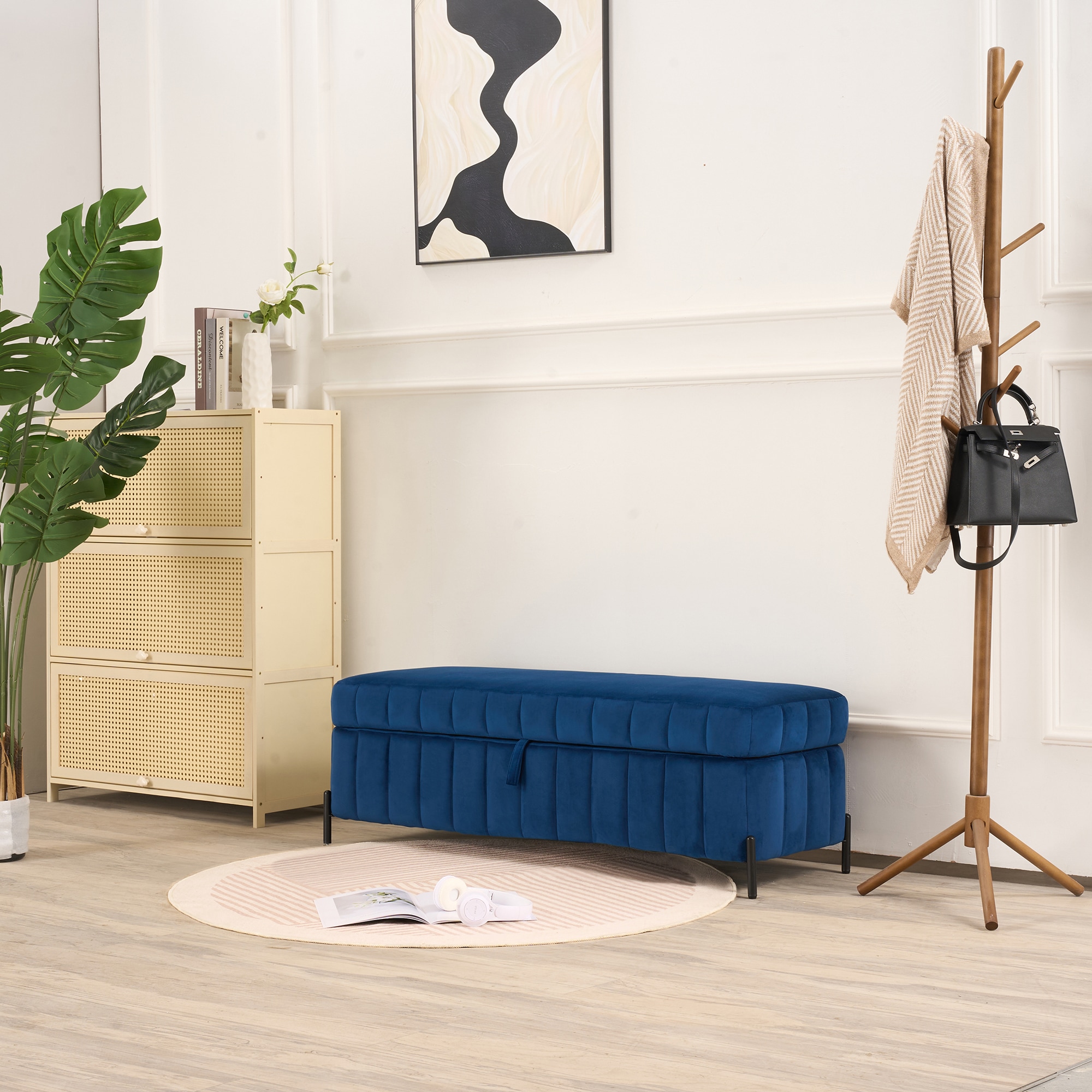 Aortzio HM-S4020-NAVY bench - View #2