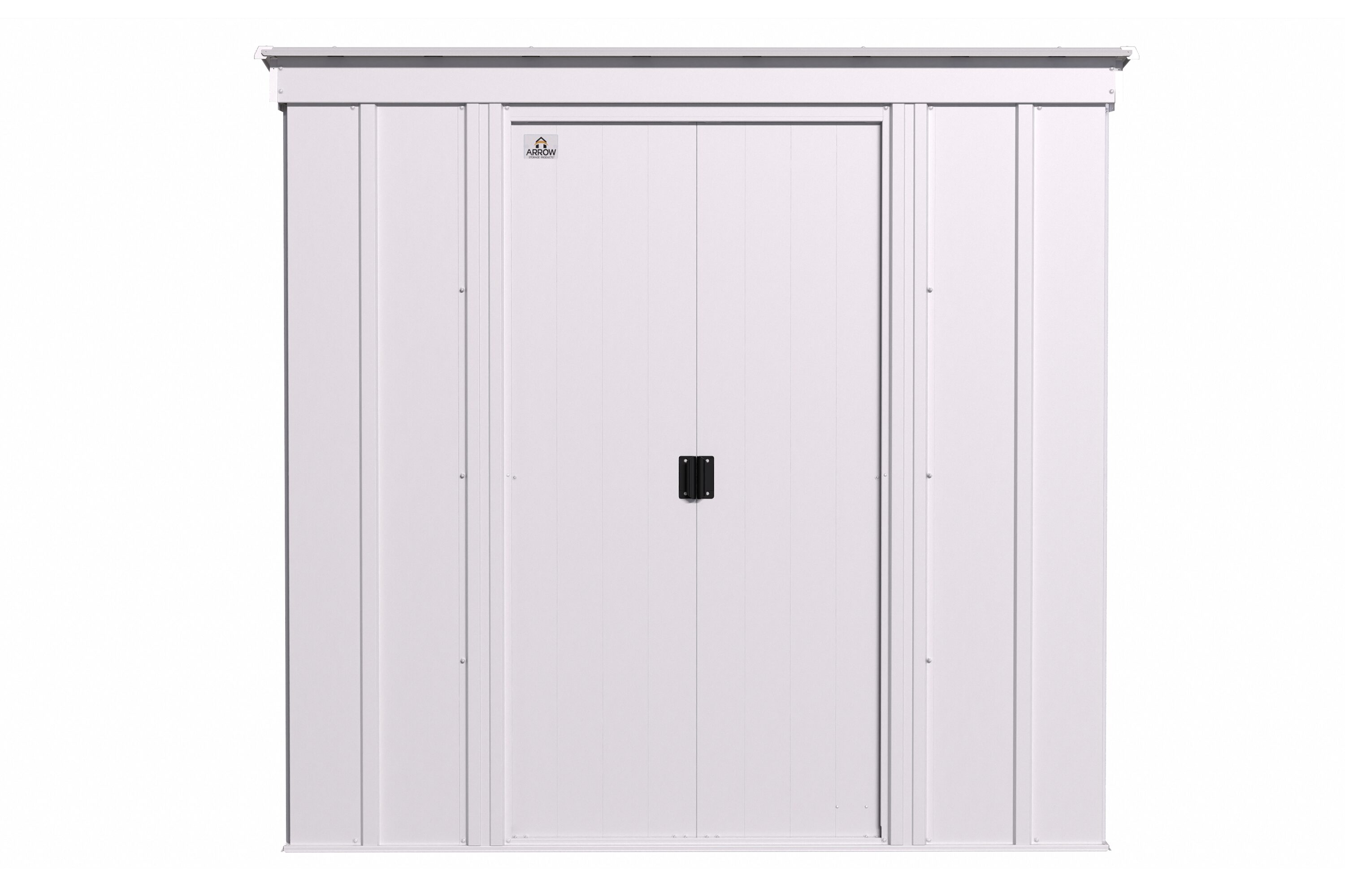 Arrow 6 Ft X 4 Ft Galvanized Steel Storage Shed In The Metal Storage Sheds Department At