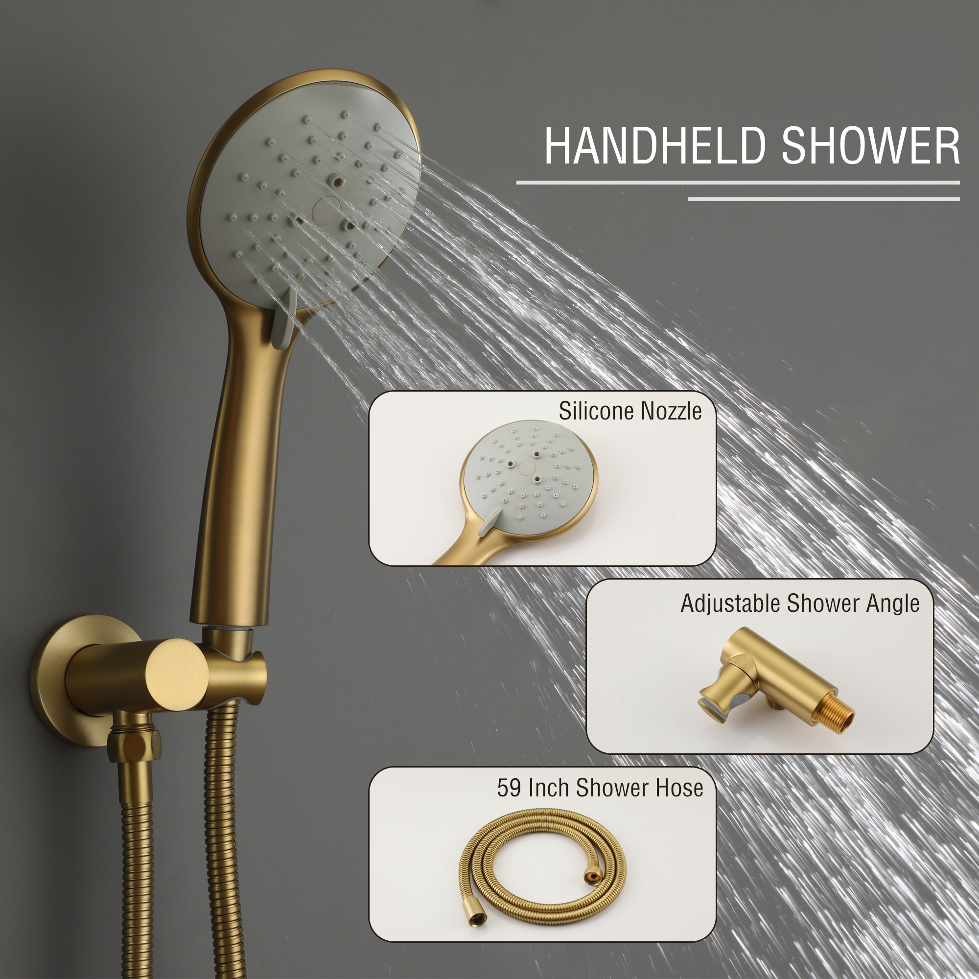CASAINC CASA02MB-12 Showerhead-Bar-Panels - View #5