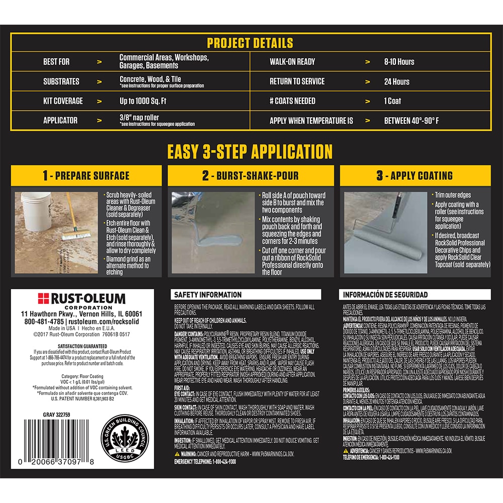 Rust-Oleum 322759SOS Garage-Floor-Epoxy - View #3