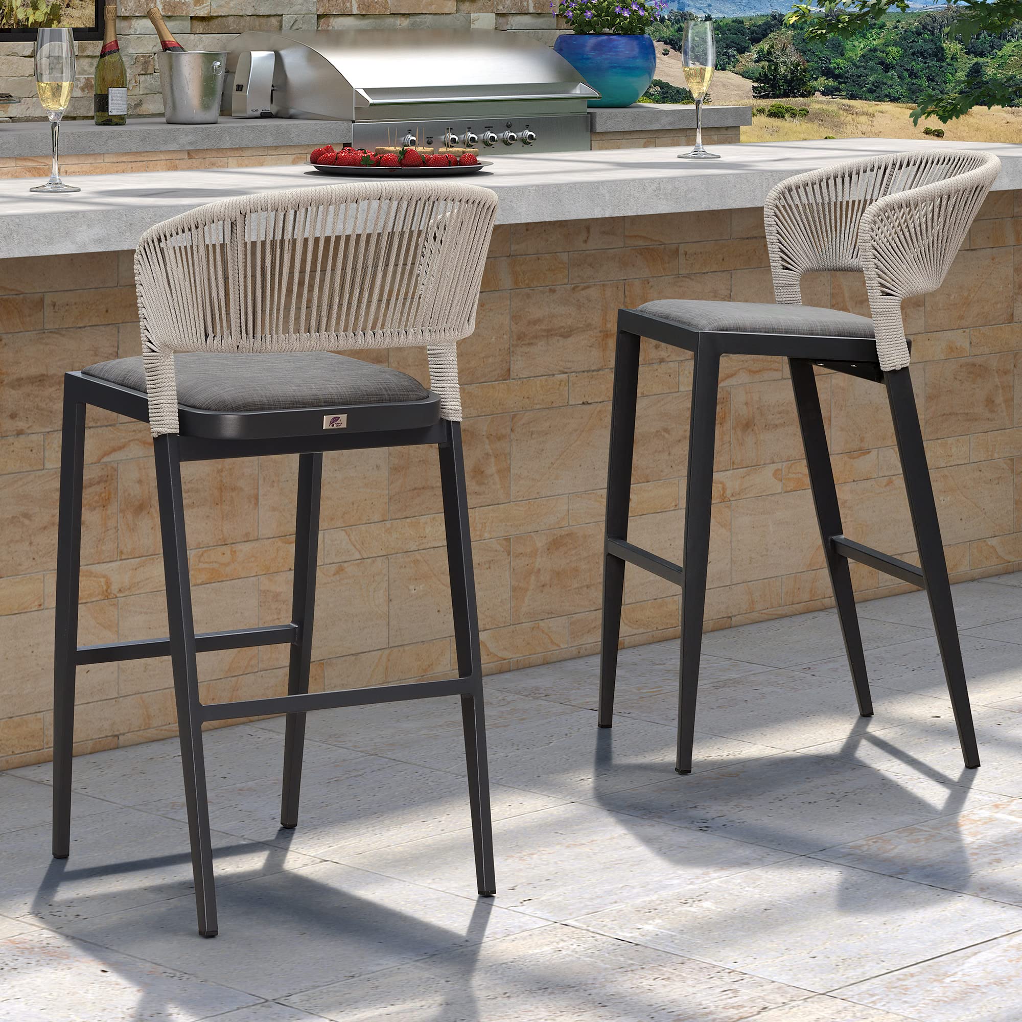 Patio bar stools lowes sale