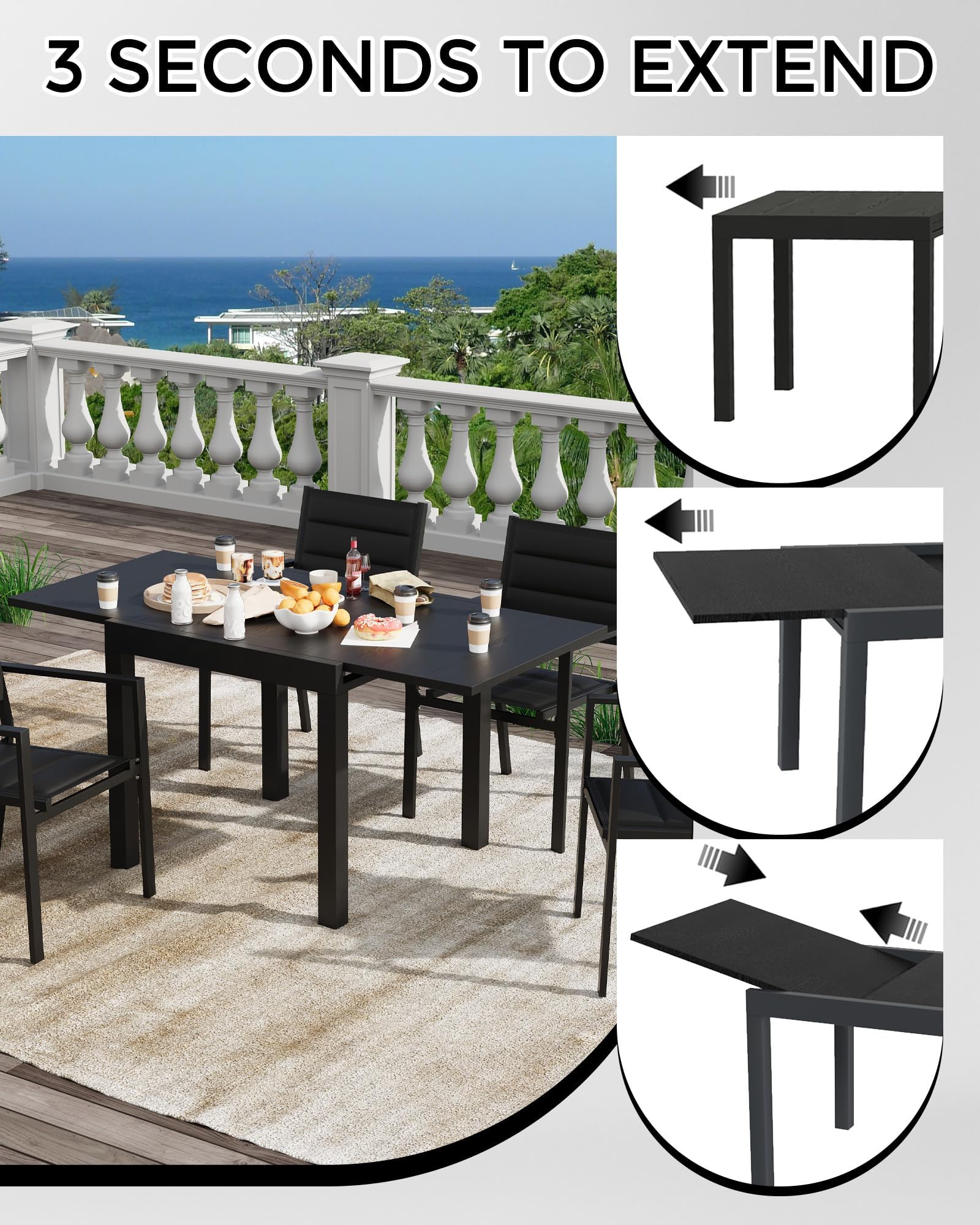 Garvee HHZ-PHO-3345GV8H Dining-Tables - View #4