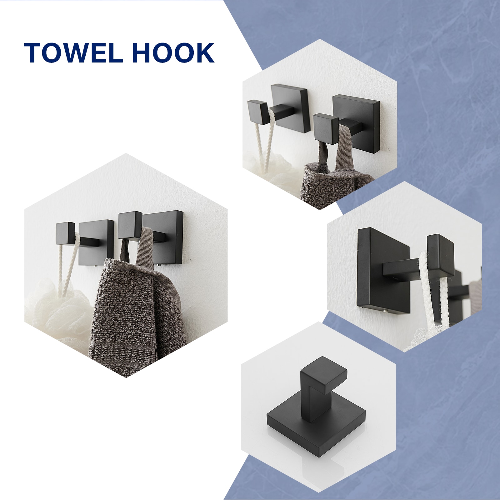 BWE A-91012-4-B Decorative-Bath-Hardware-Kits - View #7