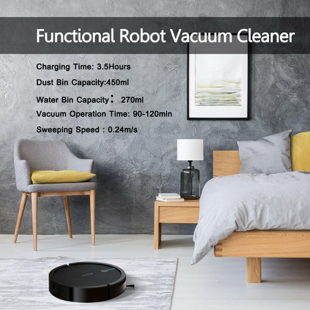 Goplus HW60323BK Robotic-Vacuums - View #8