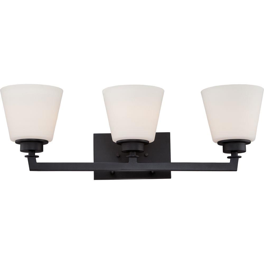 LW-SC533756 25-in 3-Light Aged Bronze Transitional Vanity Light