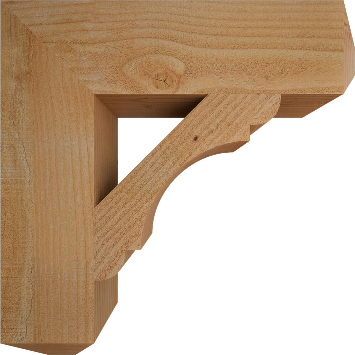 Ekena Millwork BKT06X24X24OLY04RDF Exterior-Brackets-Braces - View #3