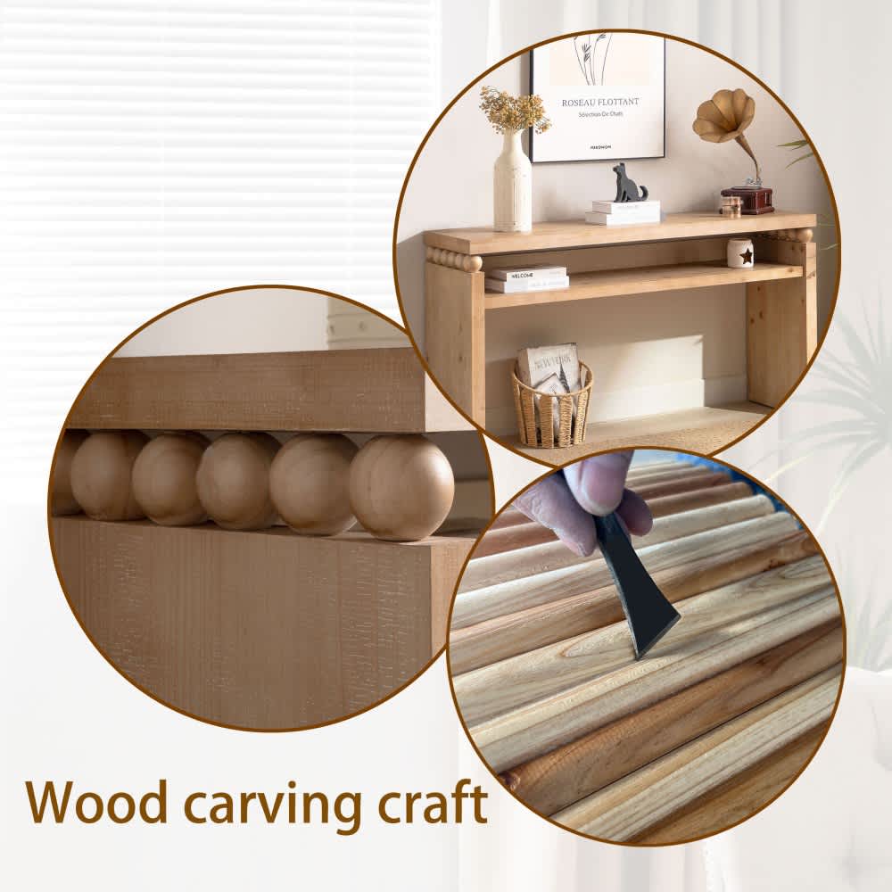 Coolbibila RUBY-CONSOLE-NATURAL Console-Sofa-Tables - View #5