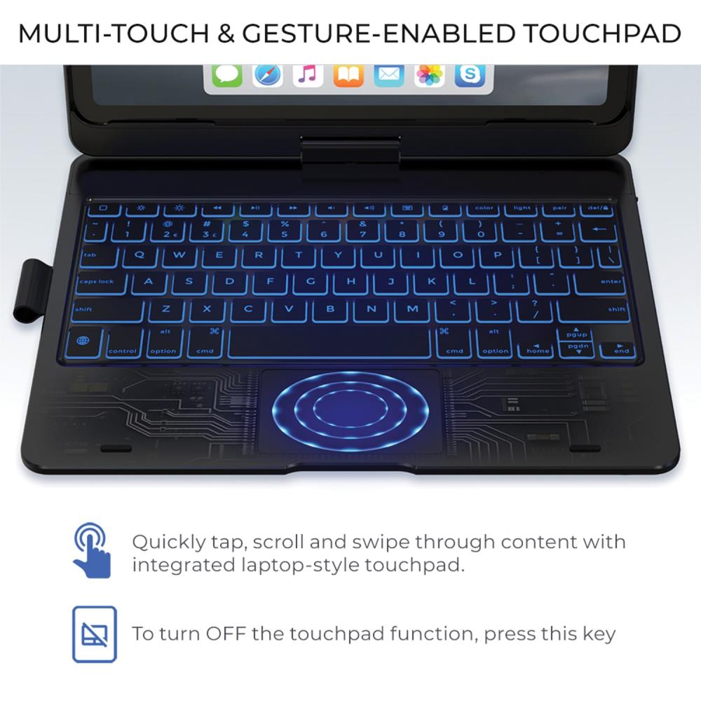 Typecase Flexbook Touch Keyboard Case with Touchpad For 11