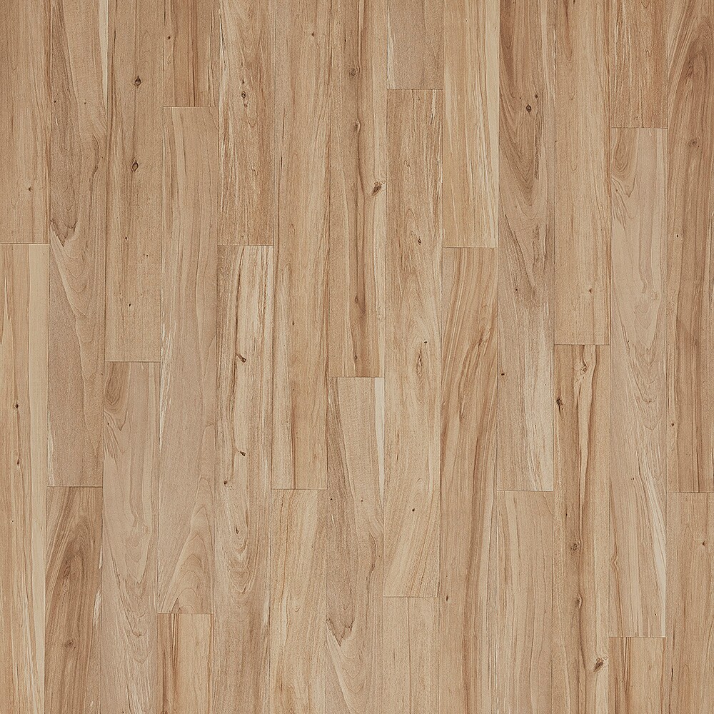 STAINMASTER PetProtect SM701 Boyd Park Maple 12-mm T x 5-1/4-in W x 47-1/4-in L Waterproof and Water Resistant Wood plank Laminate Flooring ( 15.46-sq ft / Carton )