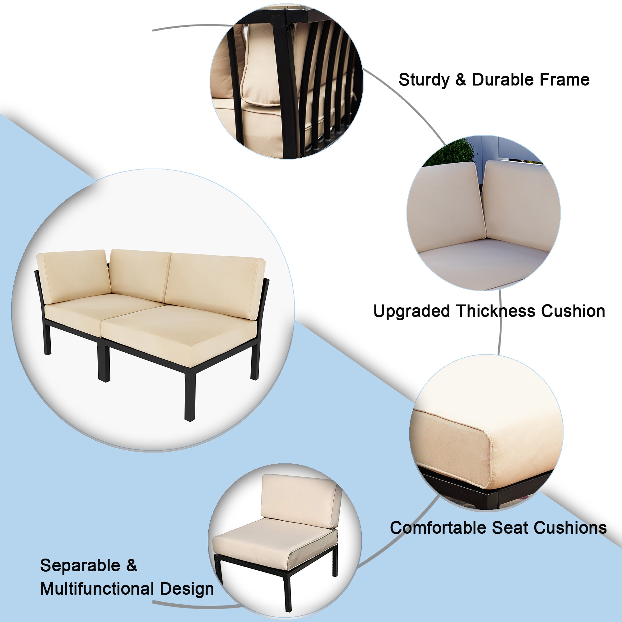 Top Home Space TP00519-K Patio-Sofas-Daybeds - View #5
