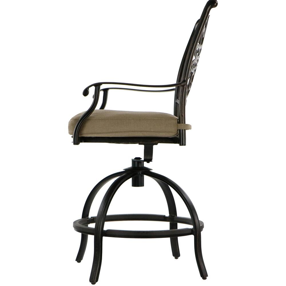 Hanover TRADDN7PCBR-SU Patio-Dining-Sets - View #11