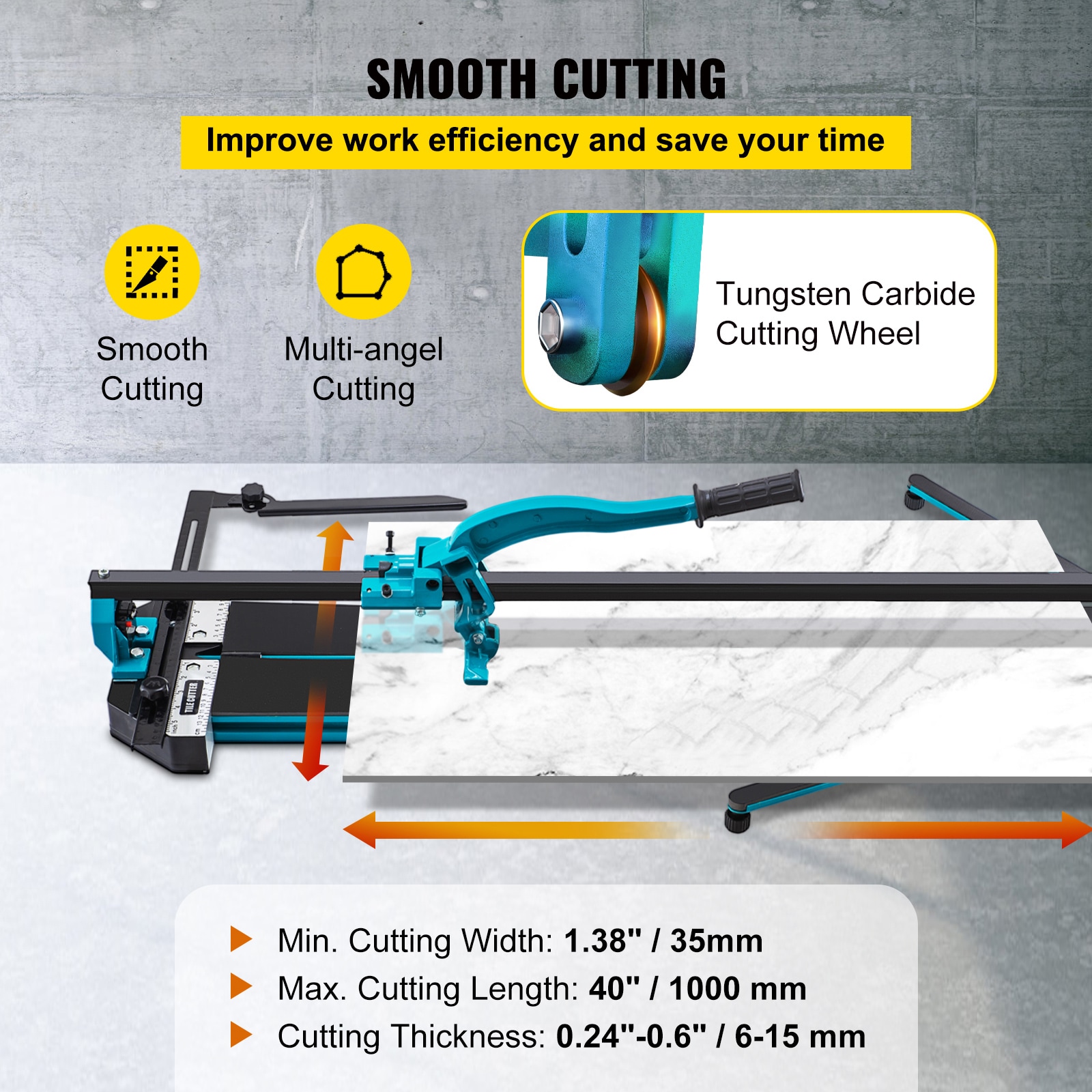 VEVOR CZQGJ1000MMSDDGDZV0 Manual-Cutters - View #4