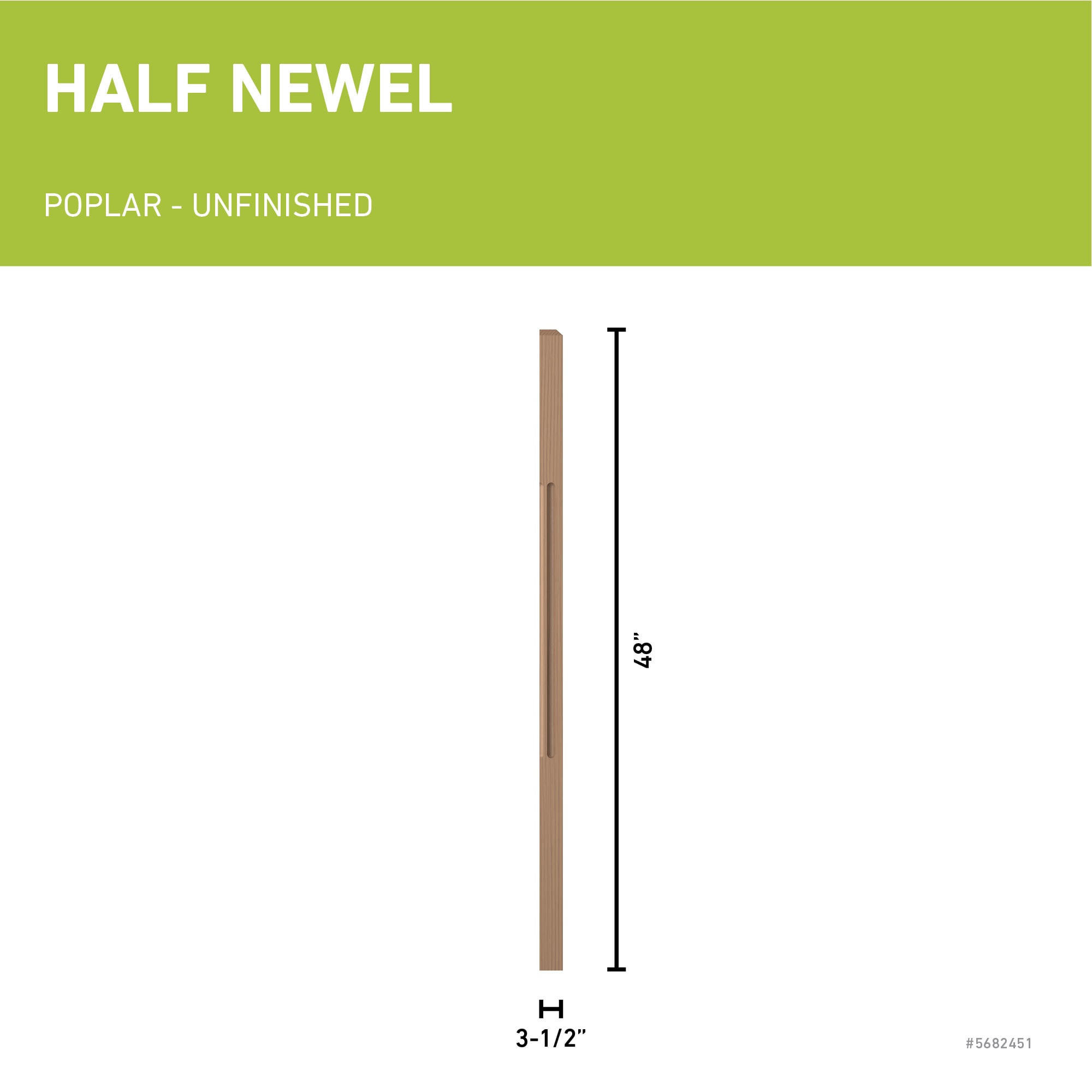 L.J. Smith Stair Systems LJF-4000 1-2-P Interior-Stairpart-Newel-Posts - View #3