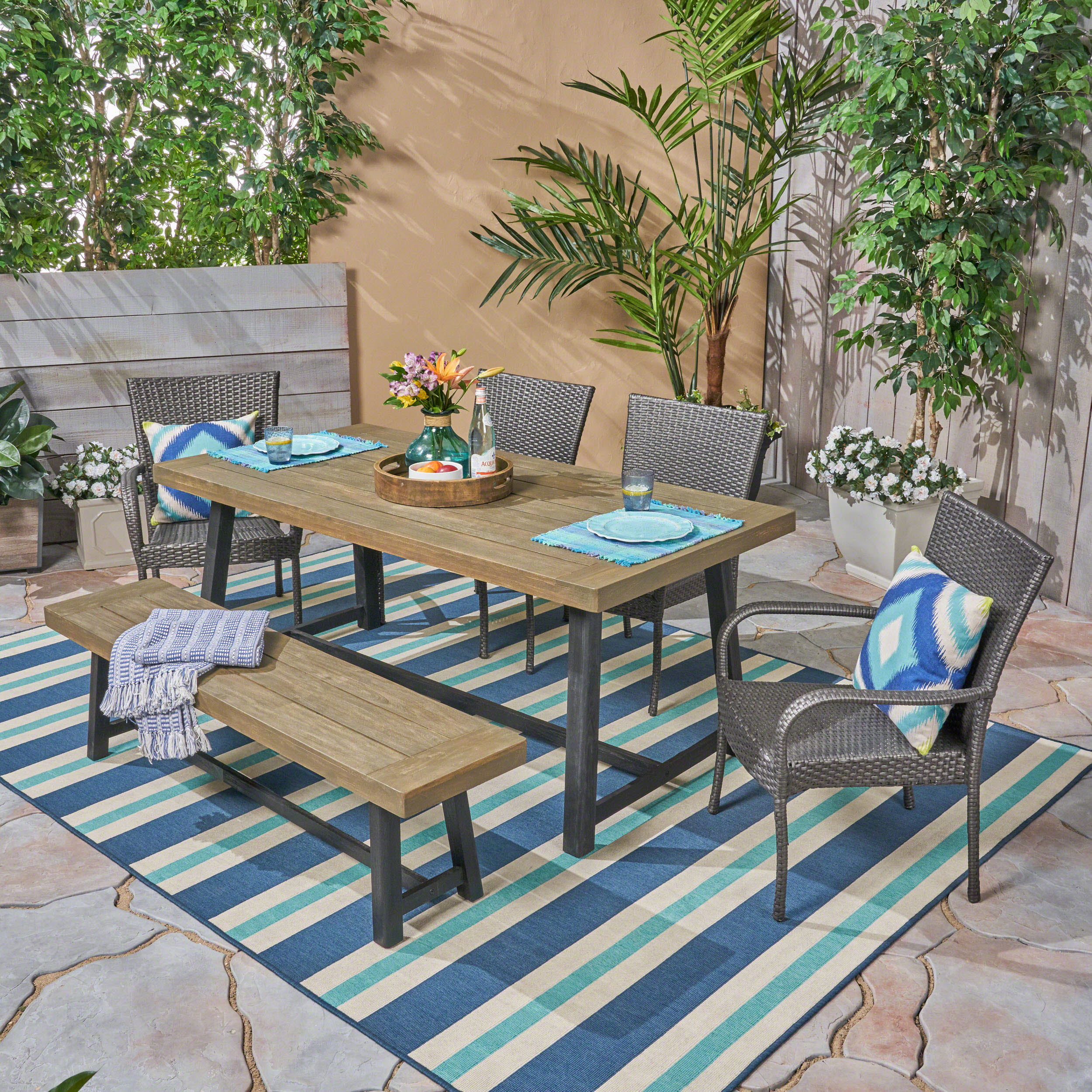 Christopher Knight Home 306242 Patio-Dining-Sets - View #3