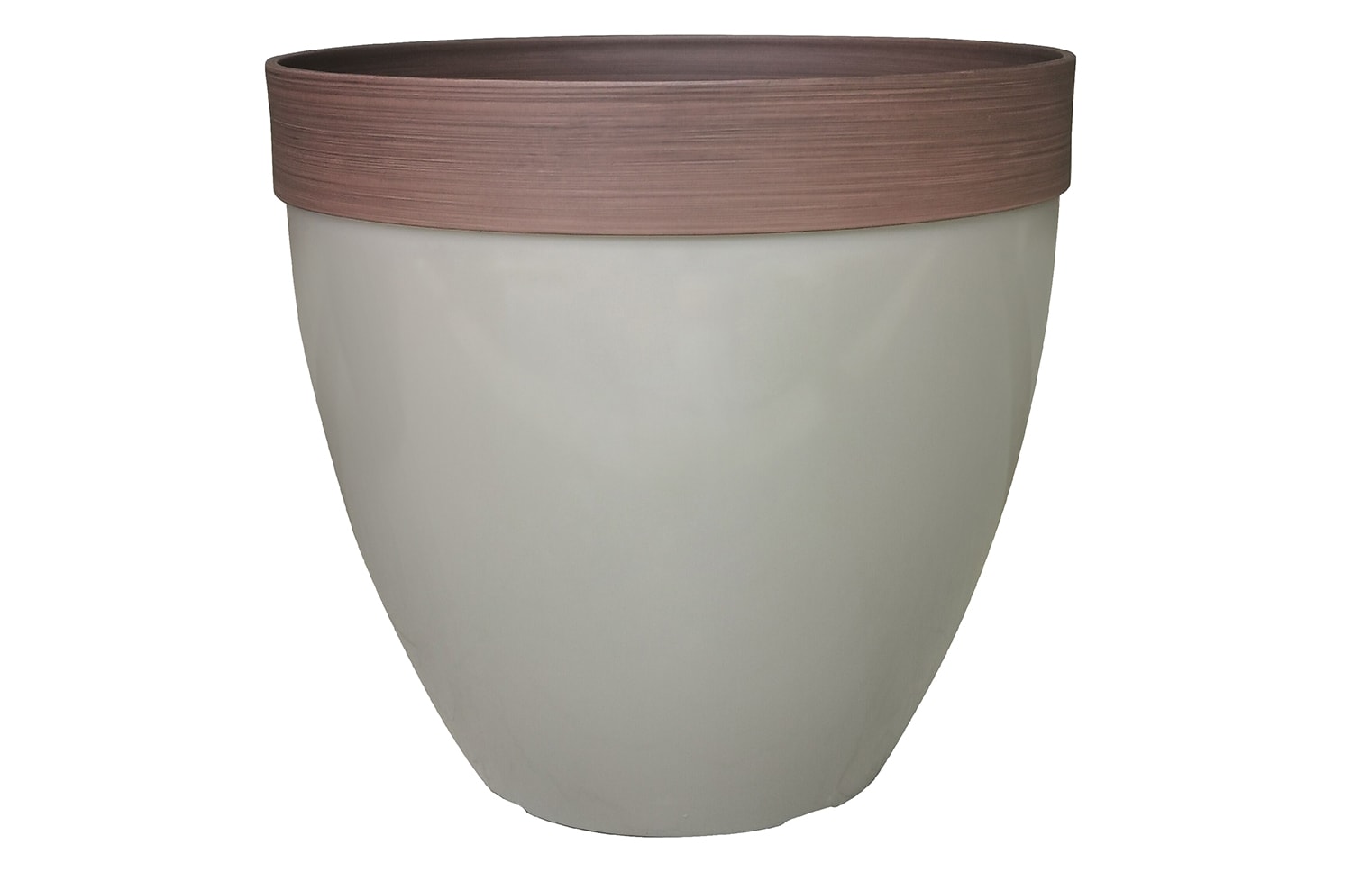 Southern Patio Cylinder Small 6 in. x 5.3 in. 1.5 Qt. Chocolate