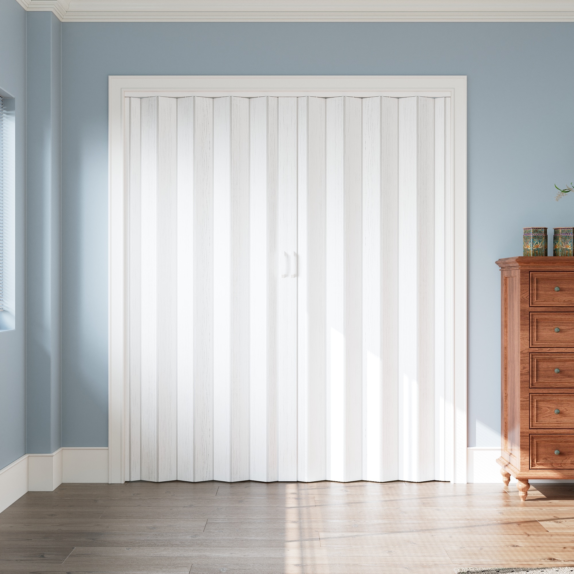 Accordion Doors Common Size (W x H) 72-in x 80-in