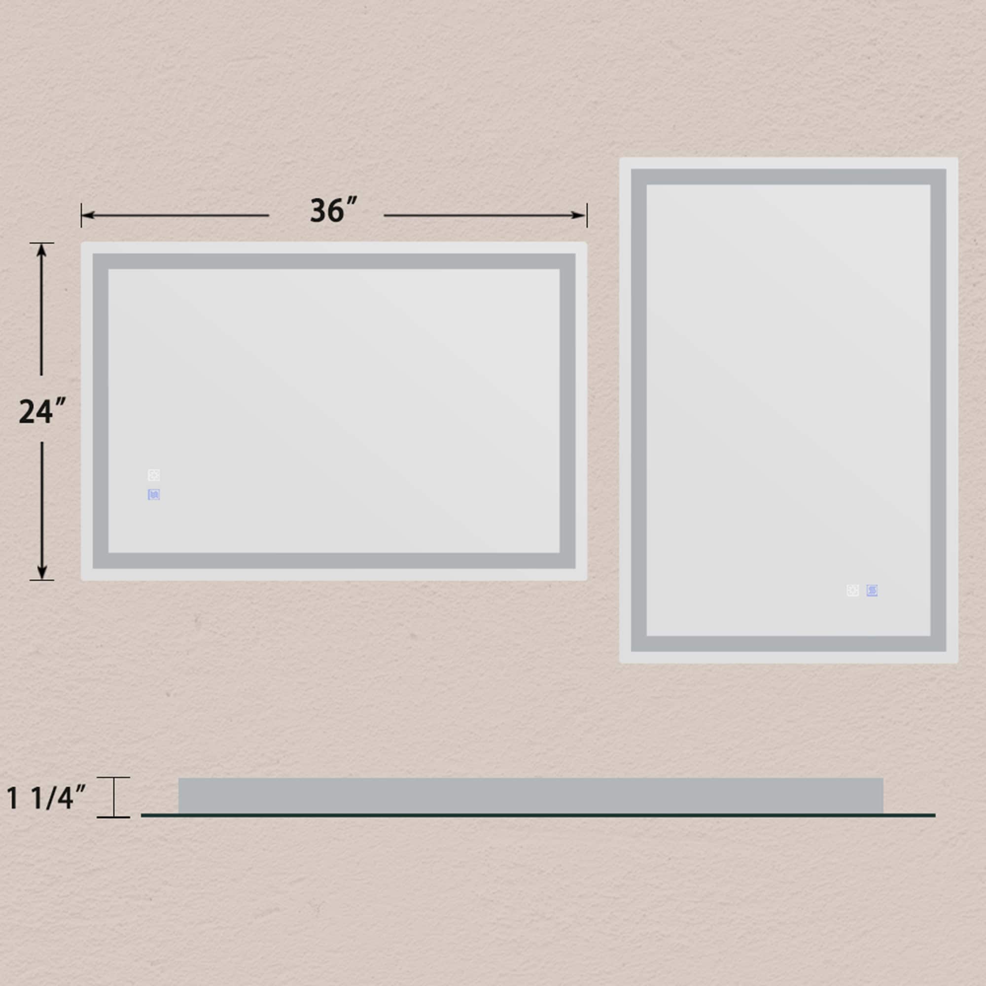 ExBrite MVM02BN Decor-Mirrors - View #3