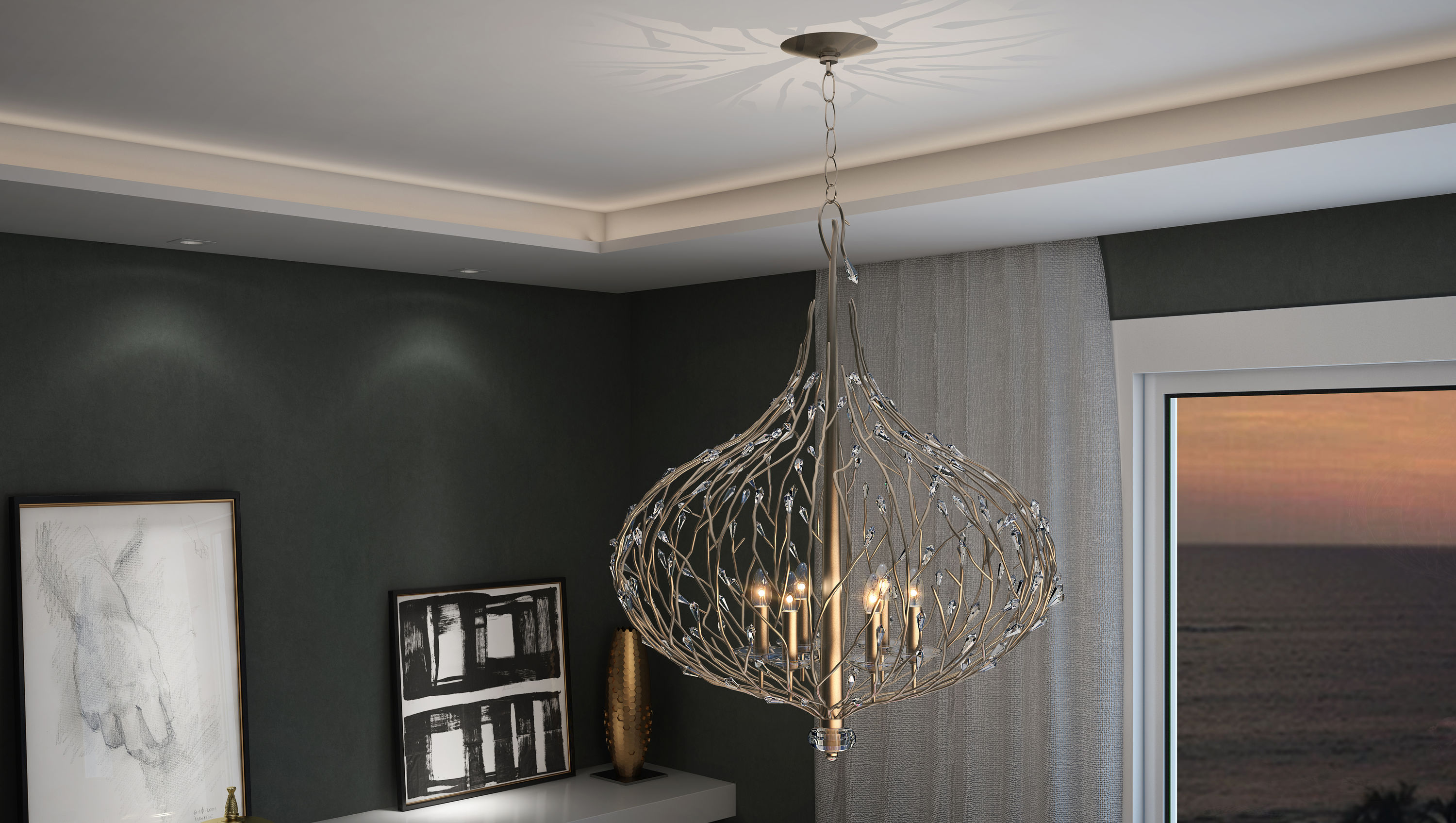Varaluz 271P06GD Pendant-Lights - View #7