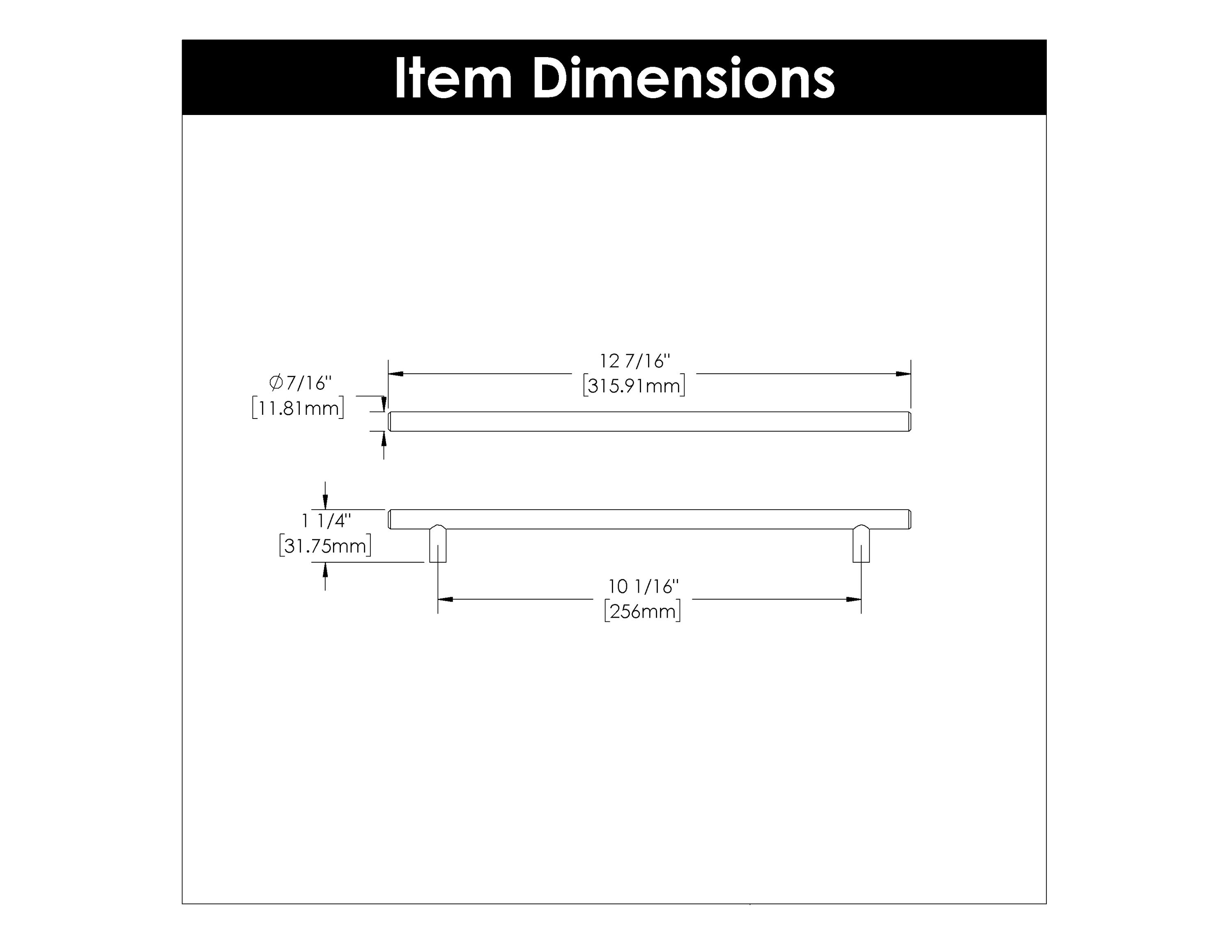 Hickory Hardware HH075599-SS-5B Cabinet-Pulls - View #8