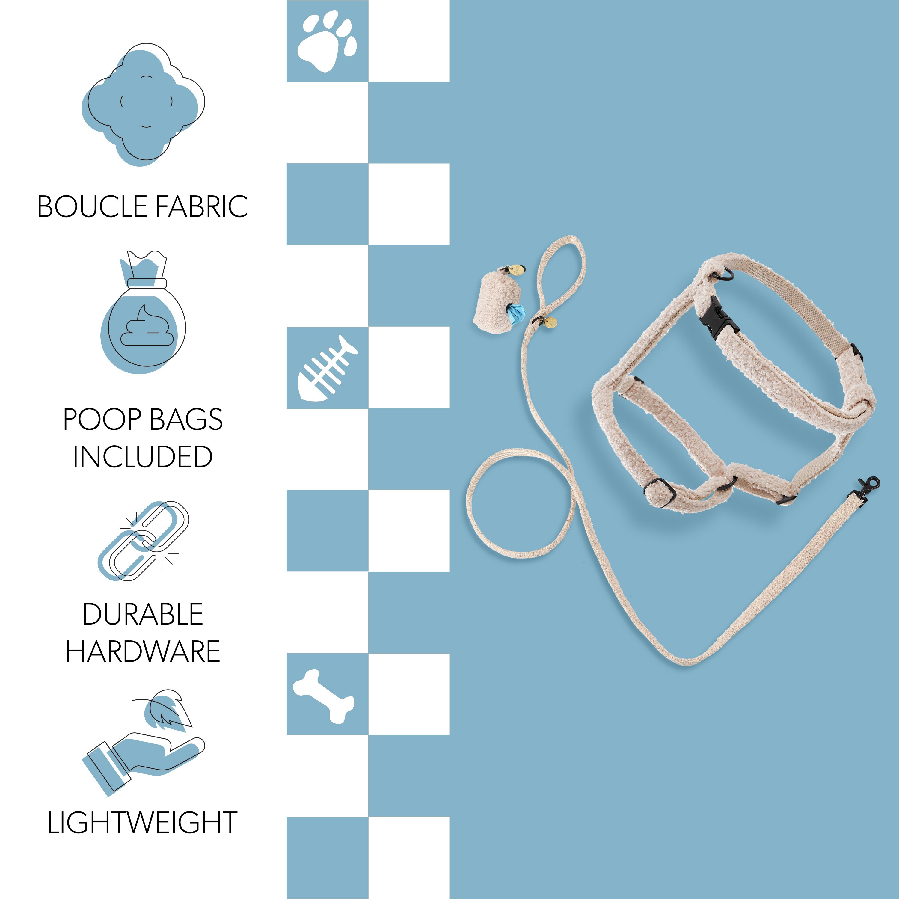 The Licker Store WLK1003A-4SET Dog-Collars-Harnesses - View #4