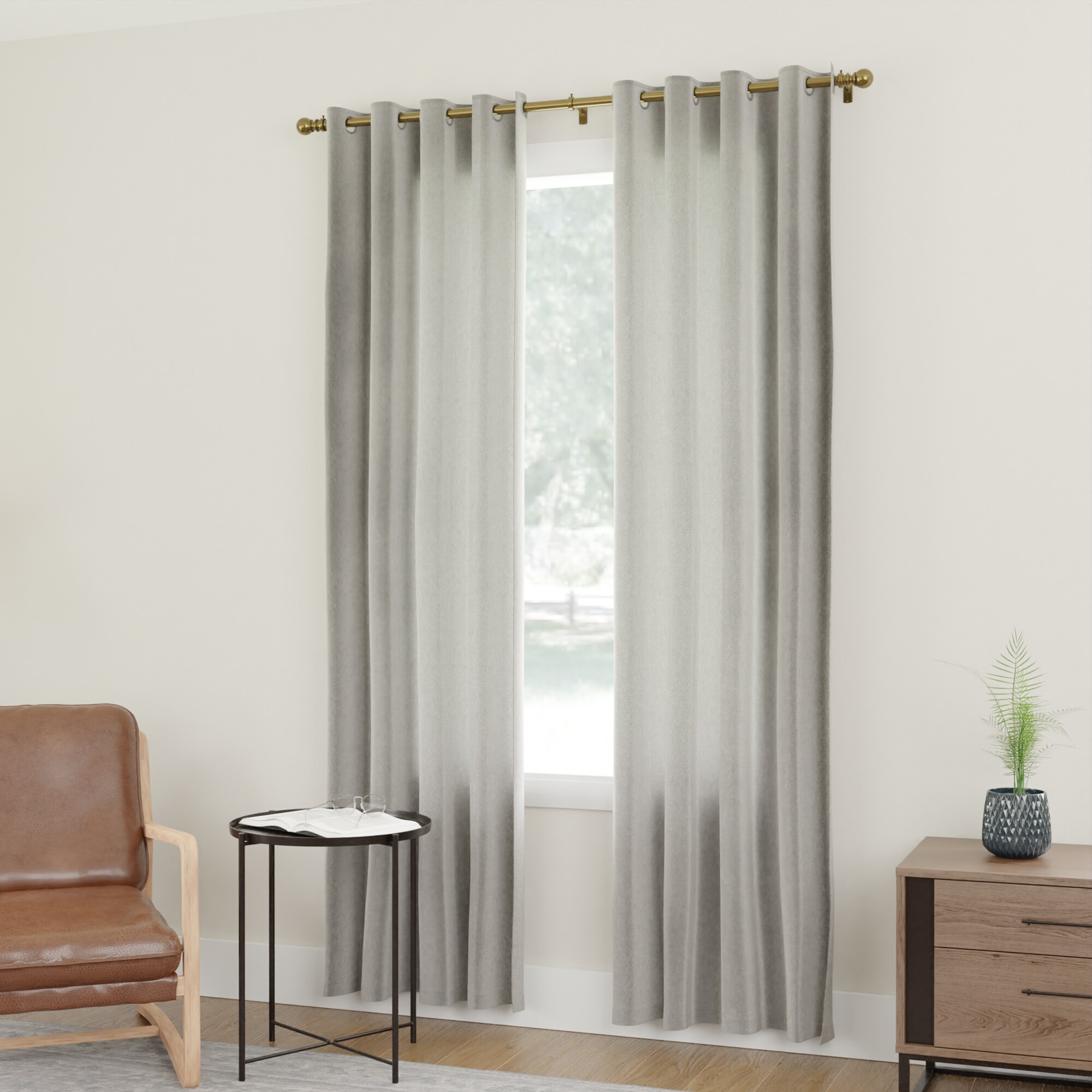 allen + roth FSI 1201B BGLD Curtain-Rods - View #14