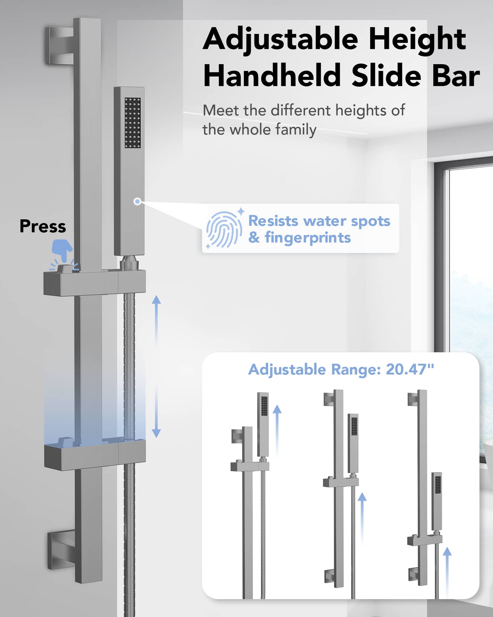 EVERSTEIN SFS-1016-NK12 Tub-Shower-Faucets - View #8
