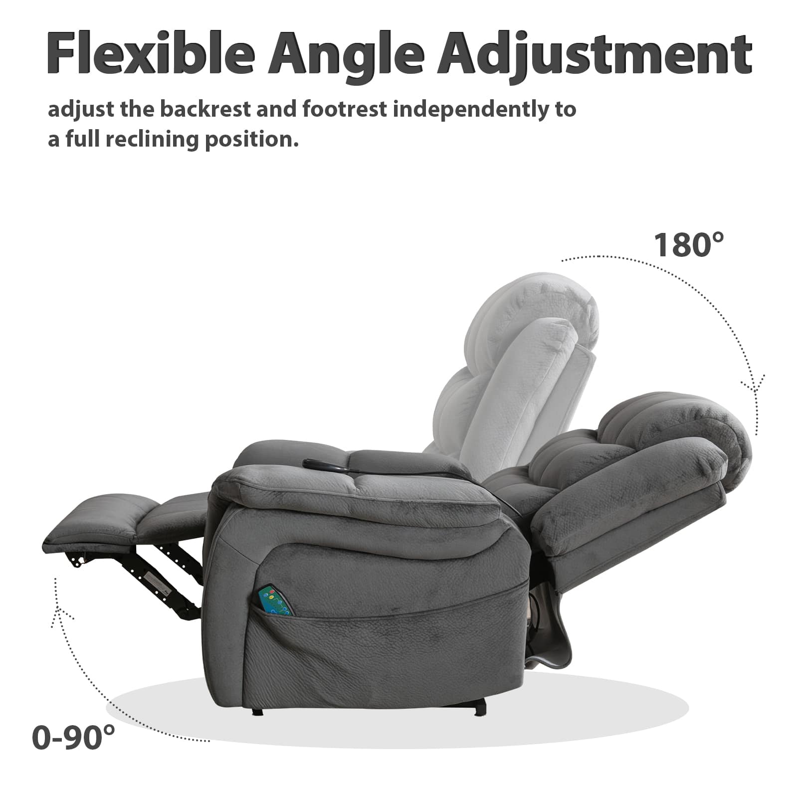 Bestier USLOW-L502740F-DGRE recliners - View #9