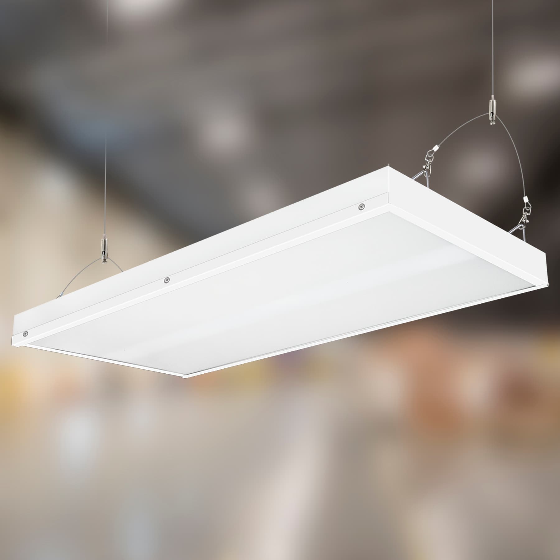 WYZM - 23.62-in x 11.81-in 1 -Light 24000 -Lumen 5000-K Daylight LED High Bay Light