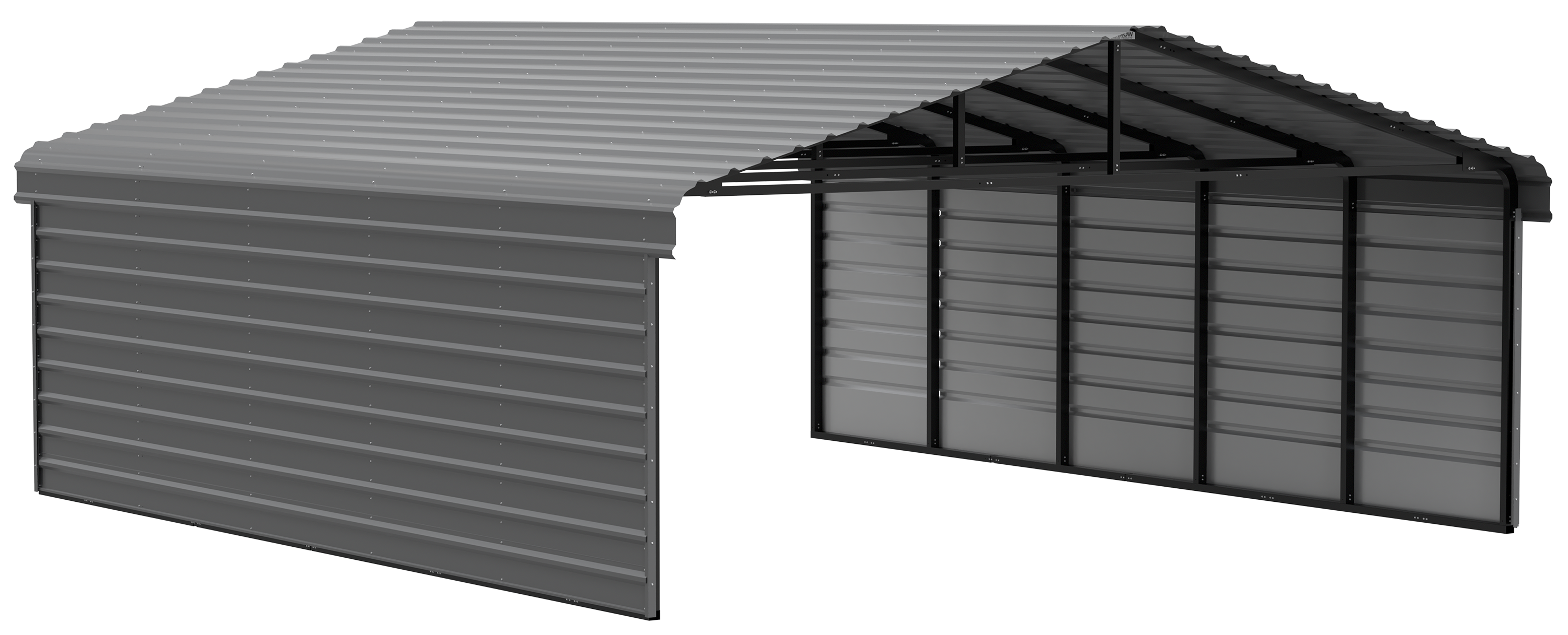 Arrow CPHC202407ECL2 Carport-Covers - View #12