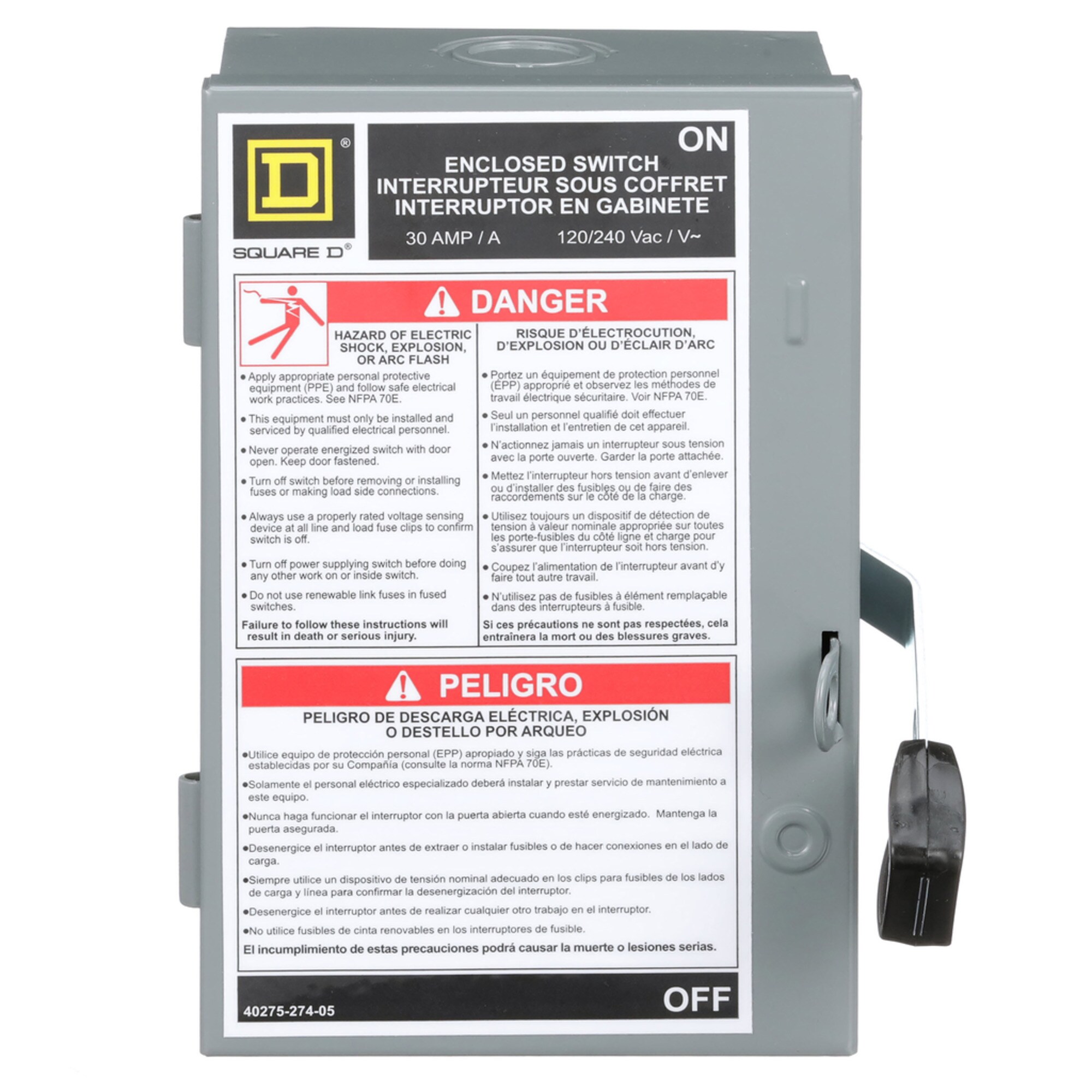 Square D L211N Safety-Switches - View #7