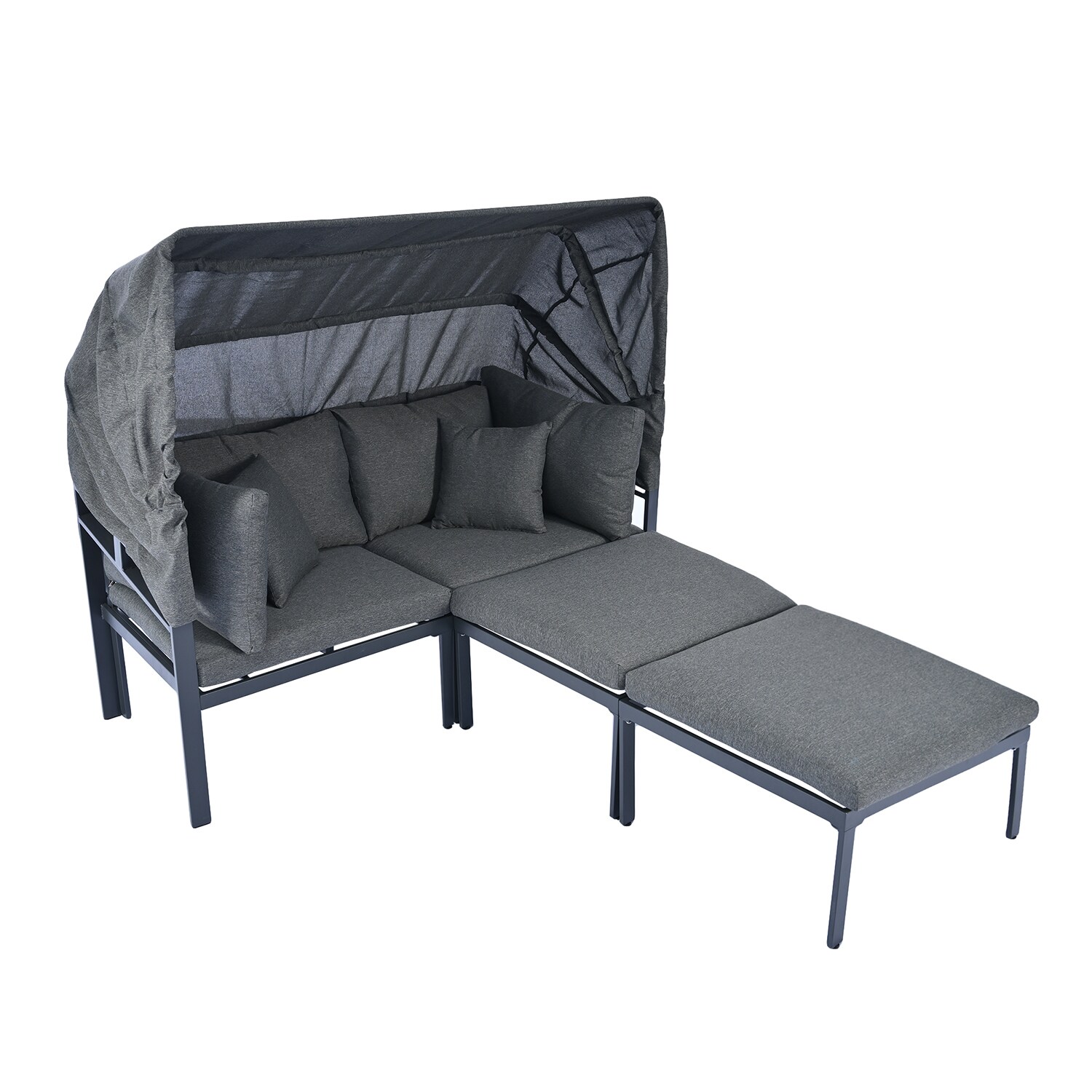 SINOFURN SYA010395BN Patio-Sofas-Daybeds - View #5
