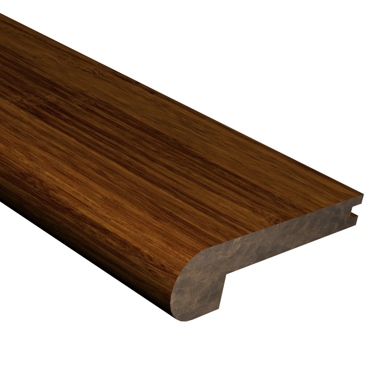 CALI 7103003014 0.88-in x 72-in x 0.81-in Java Solid Wood Stair Nosing