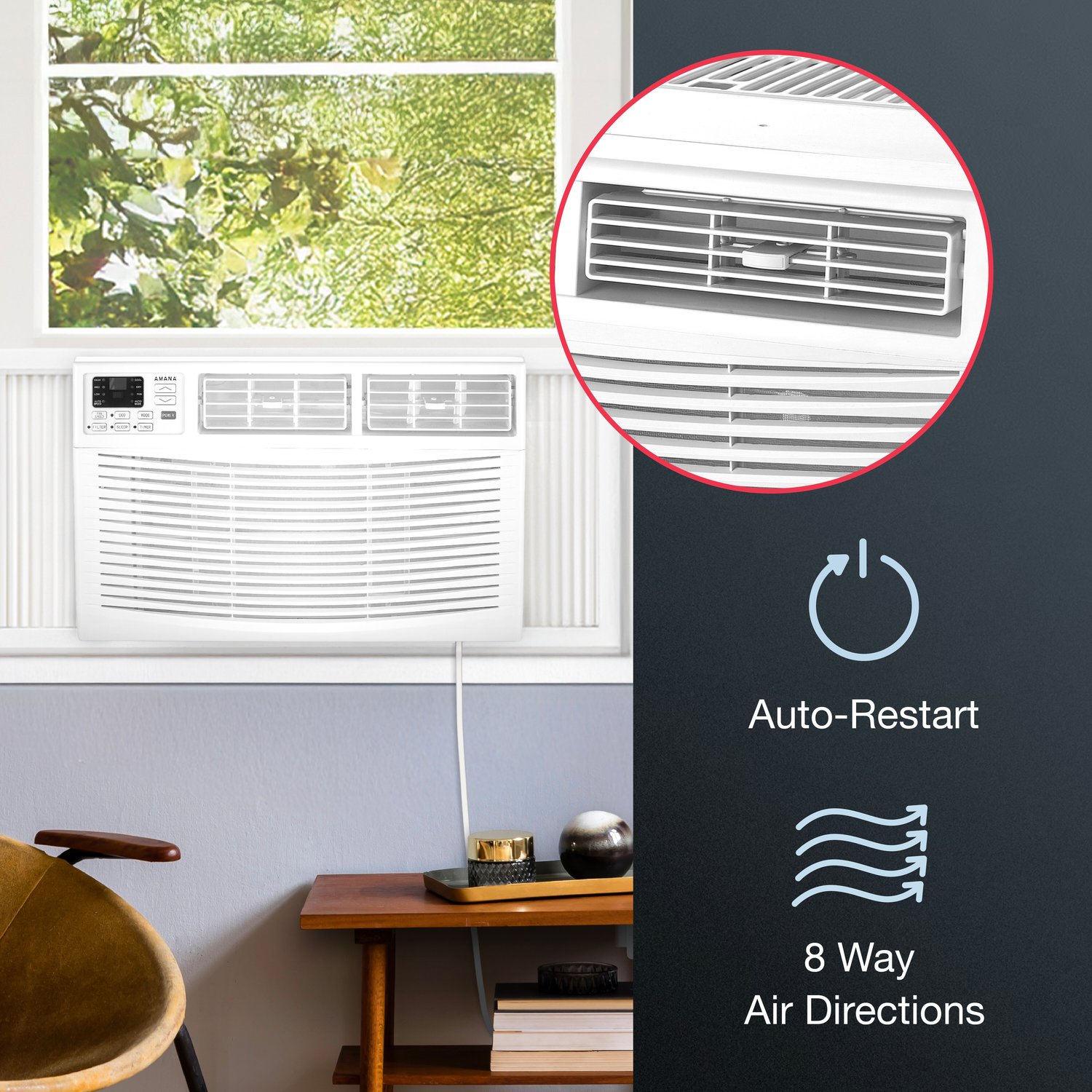 Amana AMAP151CW Window-Air-Conditioners - View #9