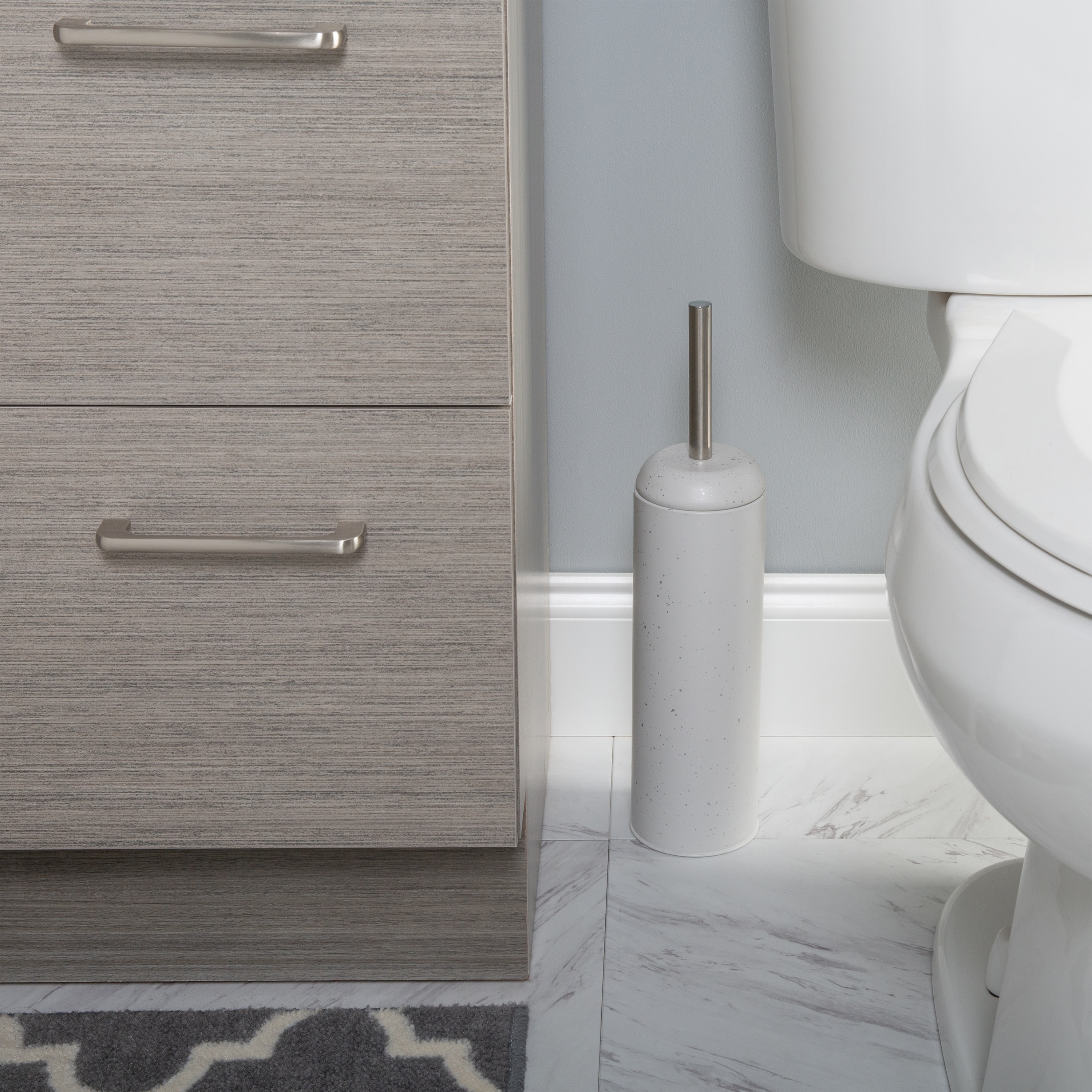 Elle Decor EL-44161-WHITE Toilet-Brush-Holders - View #4
