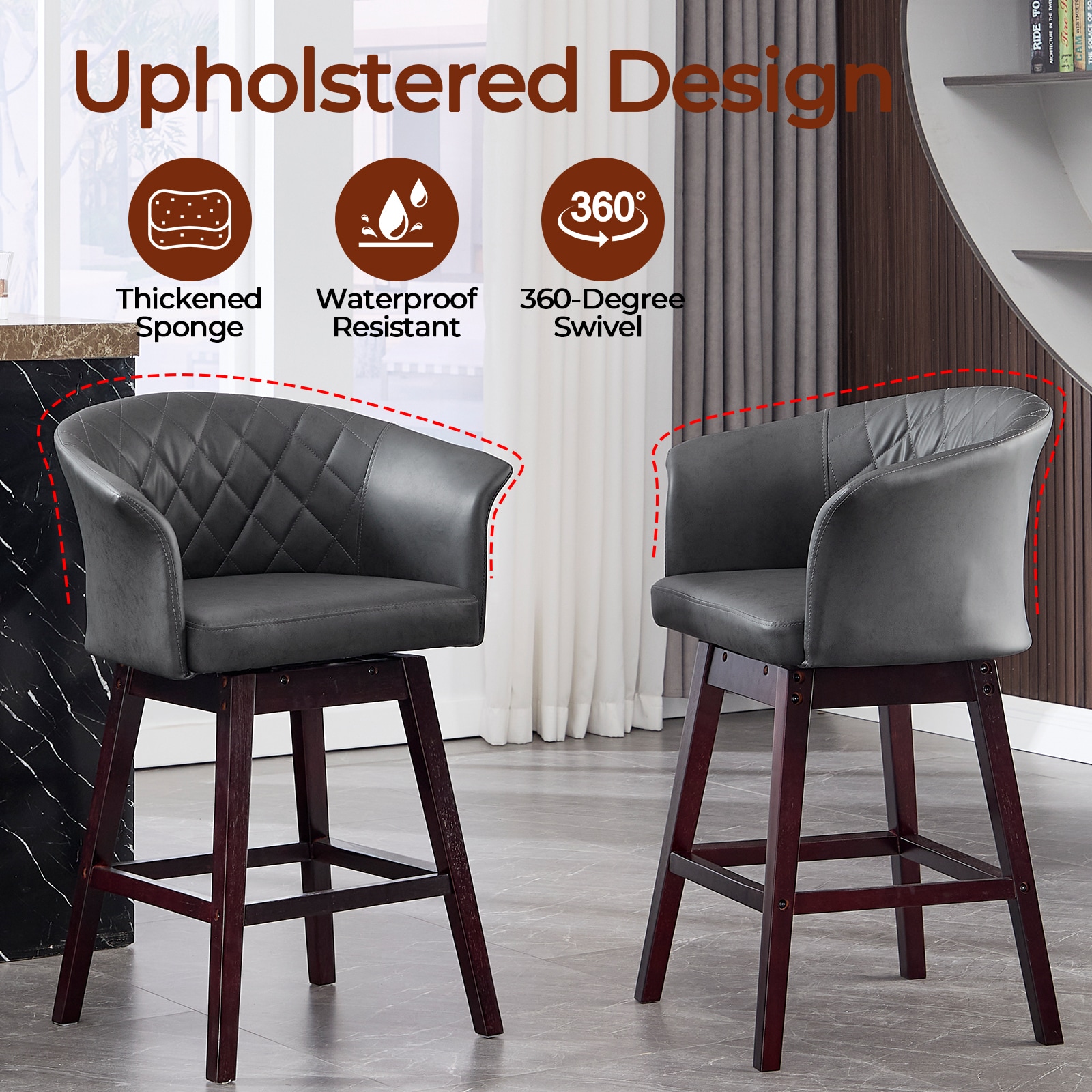 LOVMOR SF-L-2117-BG stools - View #6