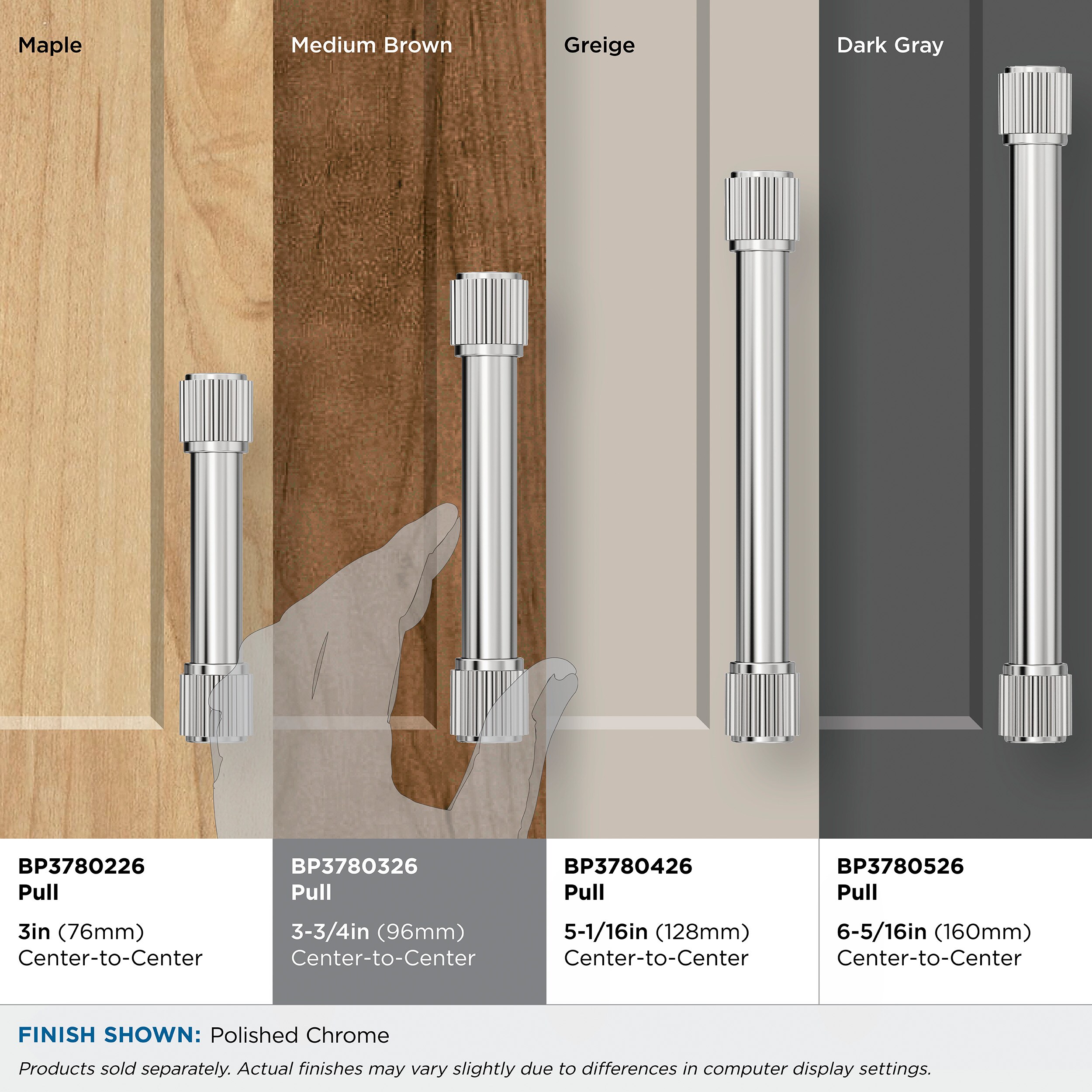 Amerock BP3780326 Cabinet-Pulls - View #7