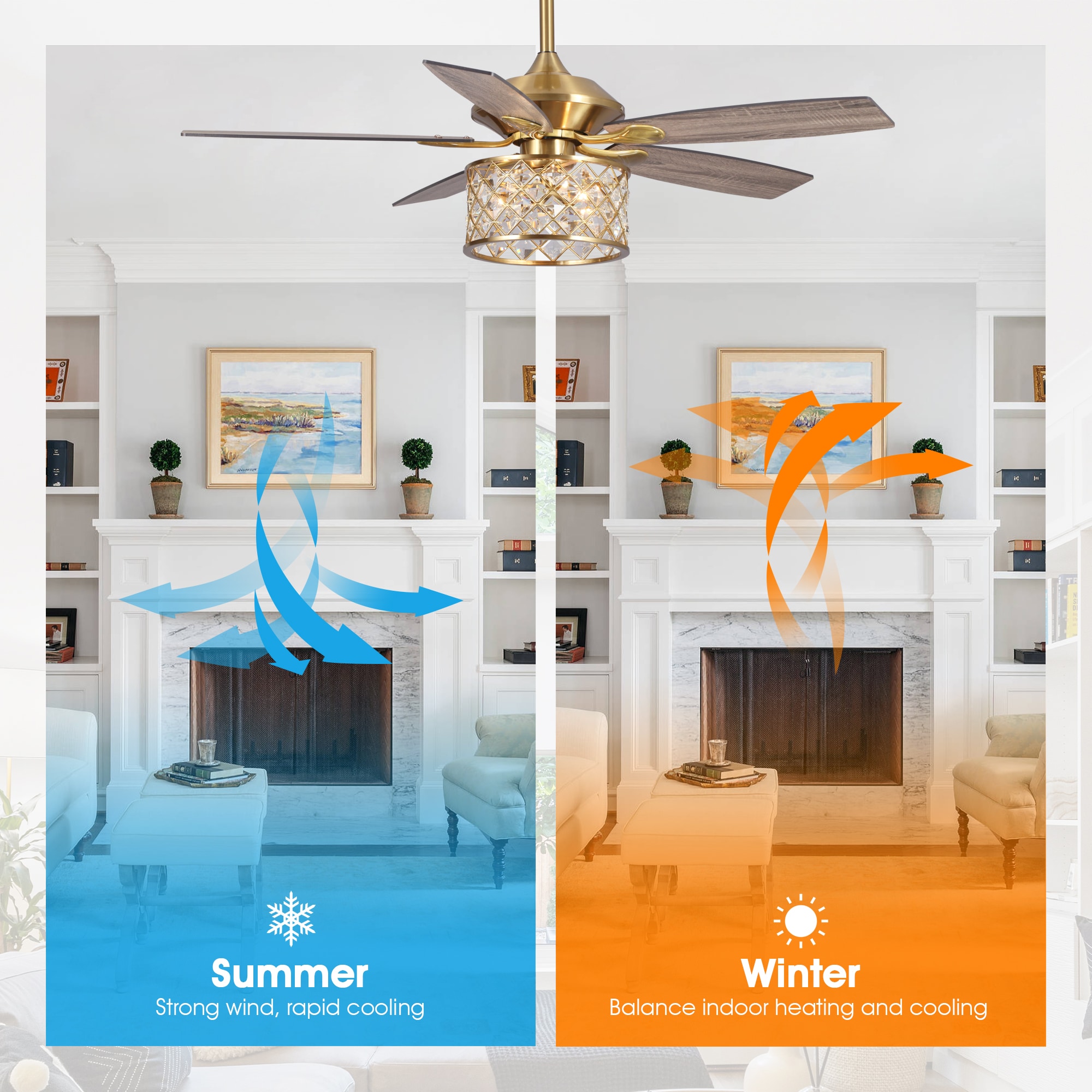 Parrot Uncle F6231MS110V Ceiling-Fans - View #11