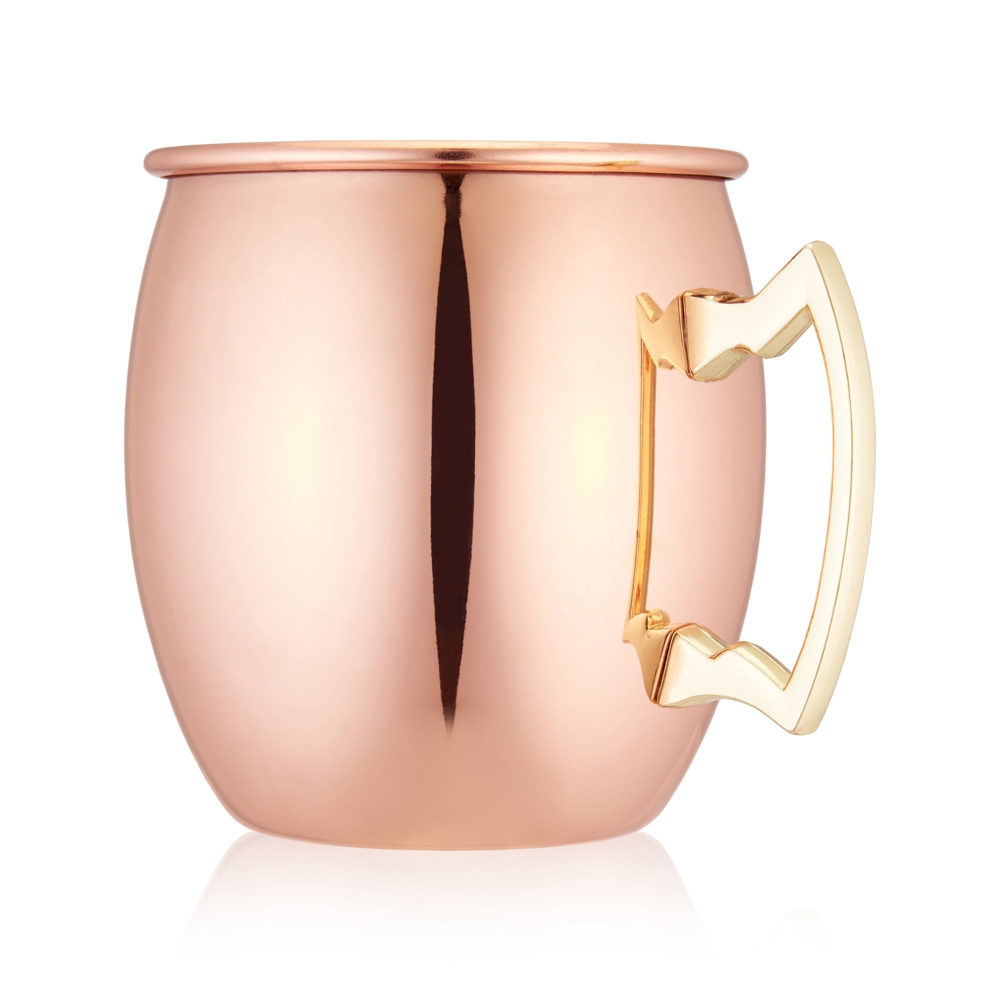 TRUE Moscow Mule 16 oz Copper Plated Mug with Zinc Alloy Handle