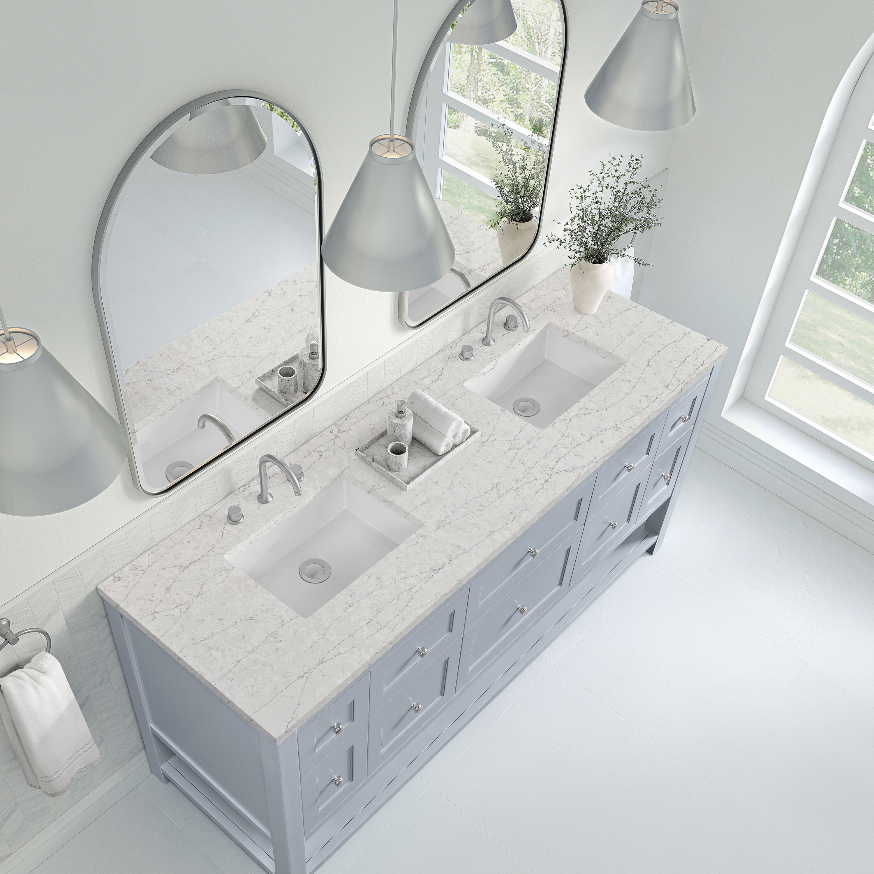 James Martin Vanities 330-V72-SRB-3EJP Bath-Vanity-Combo - View #6